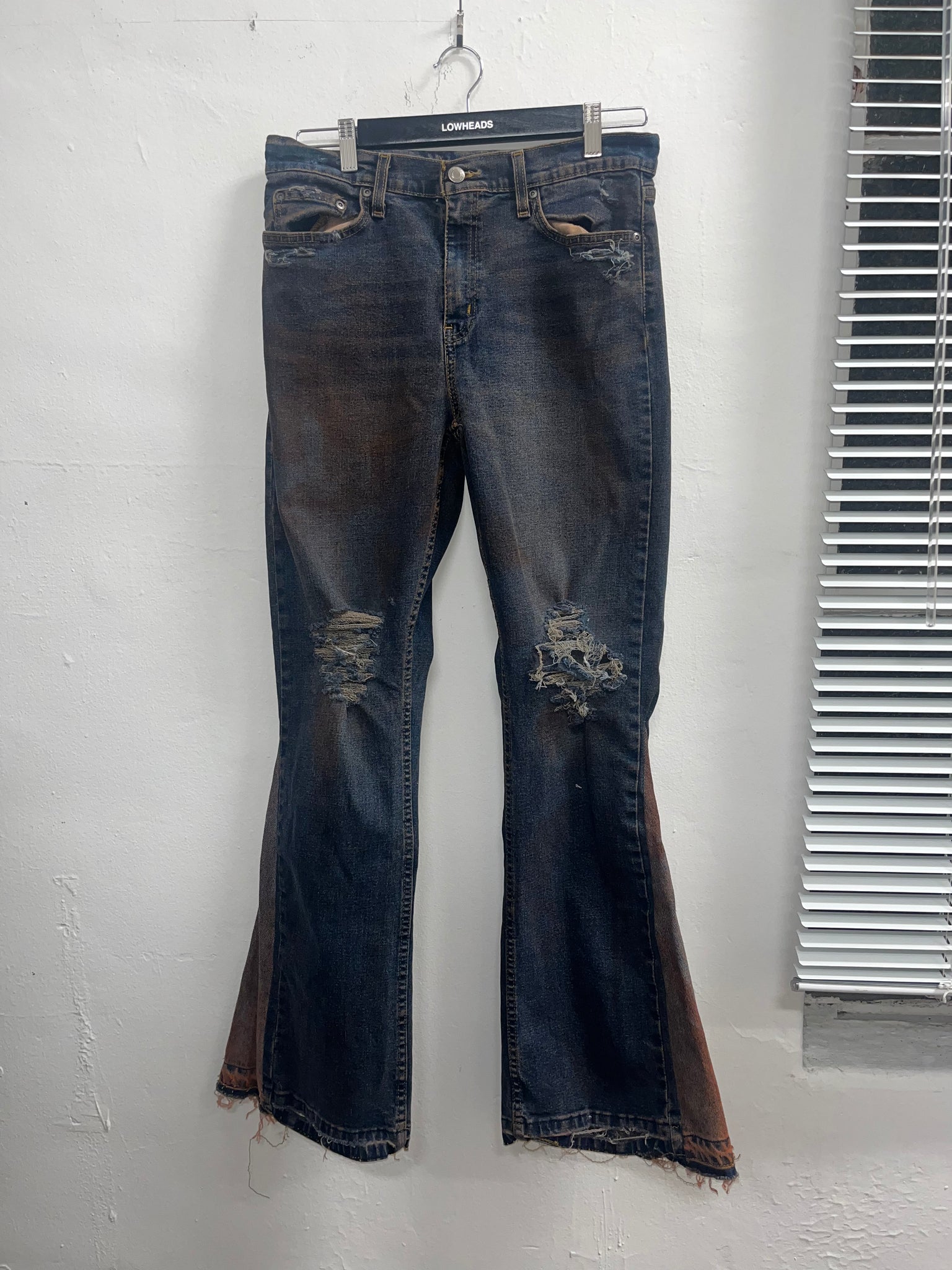 Mud Wash Flared Denim [30/32]