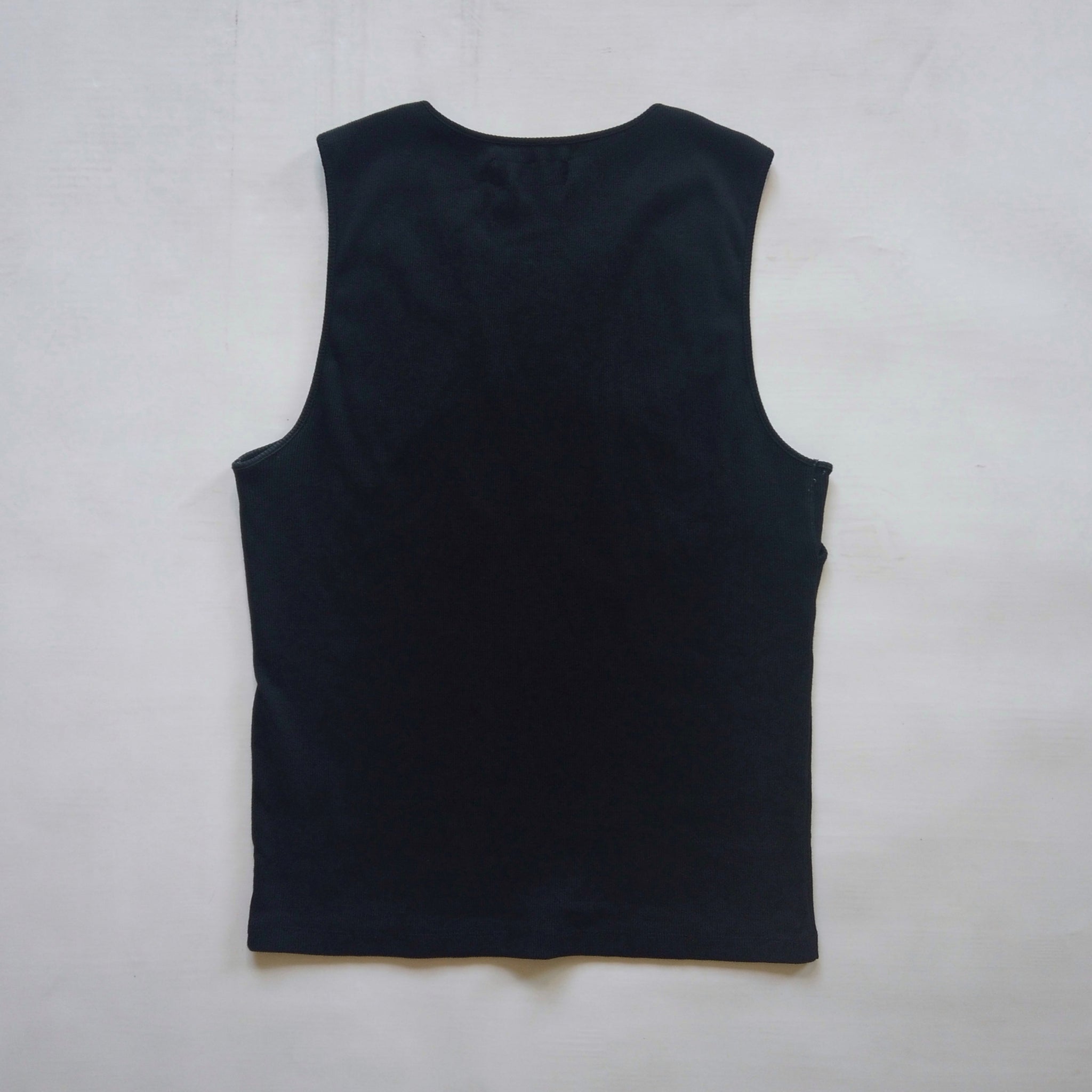 Black Logo Tank Top