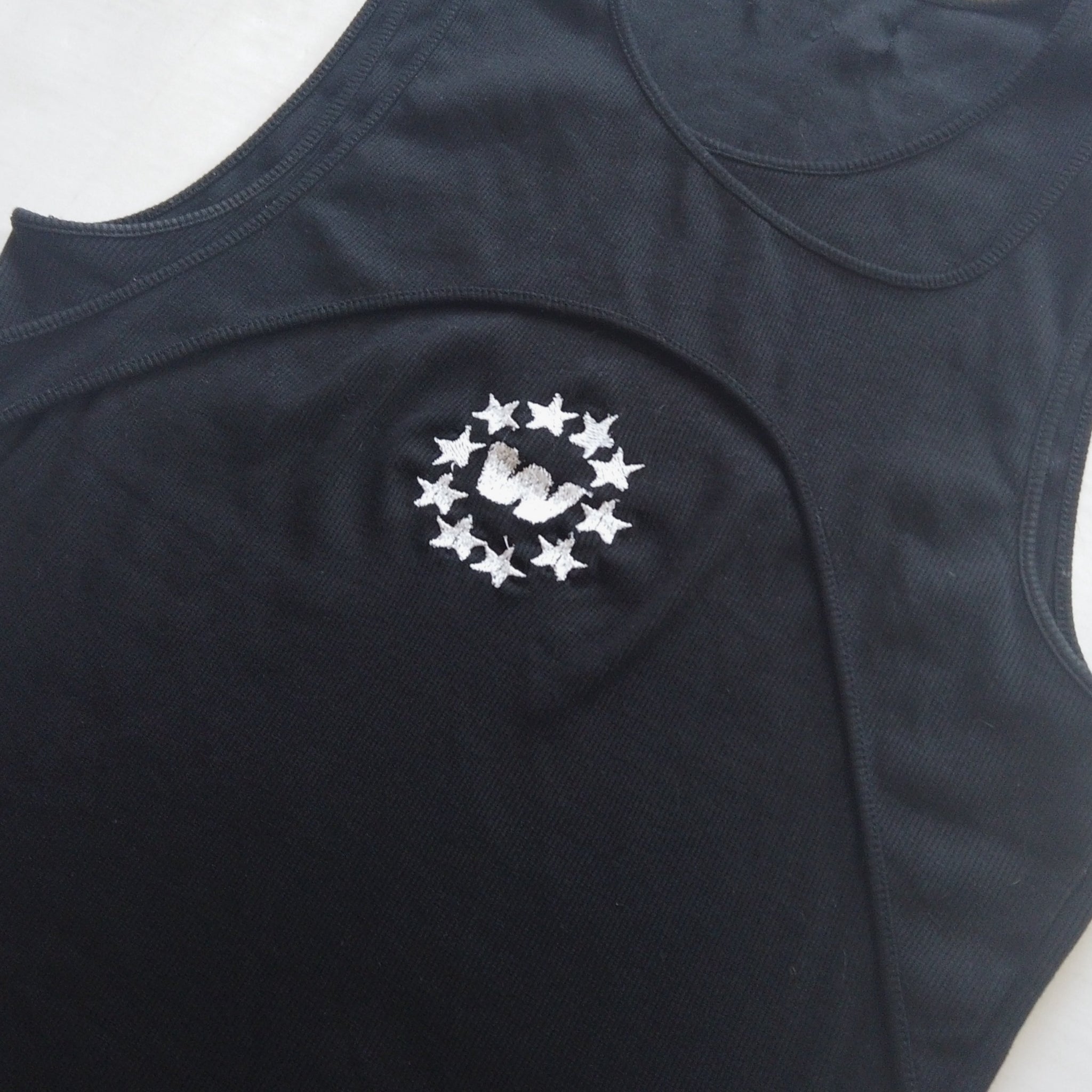 Black Logo Tank Top