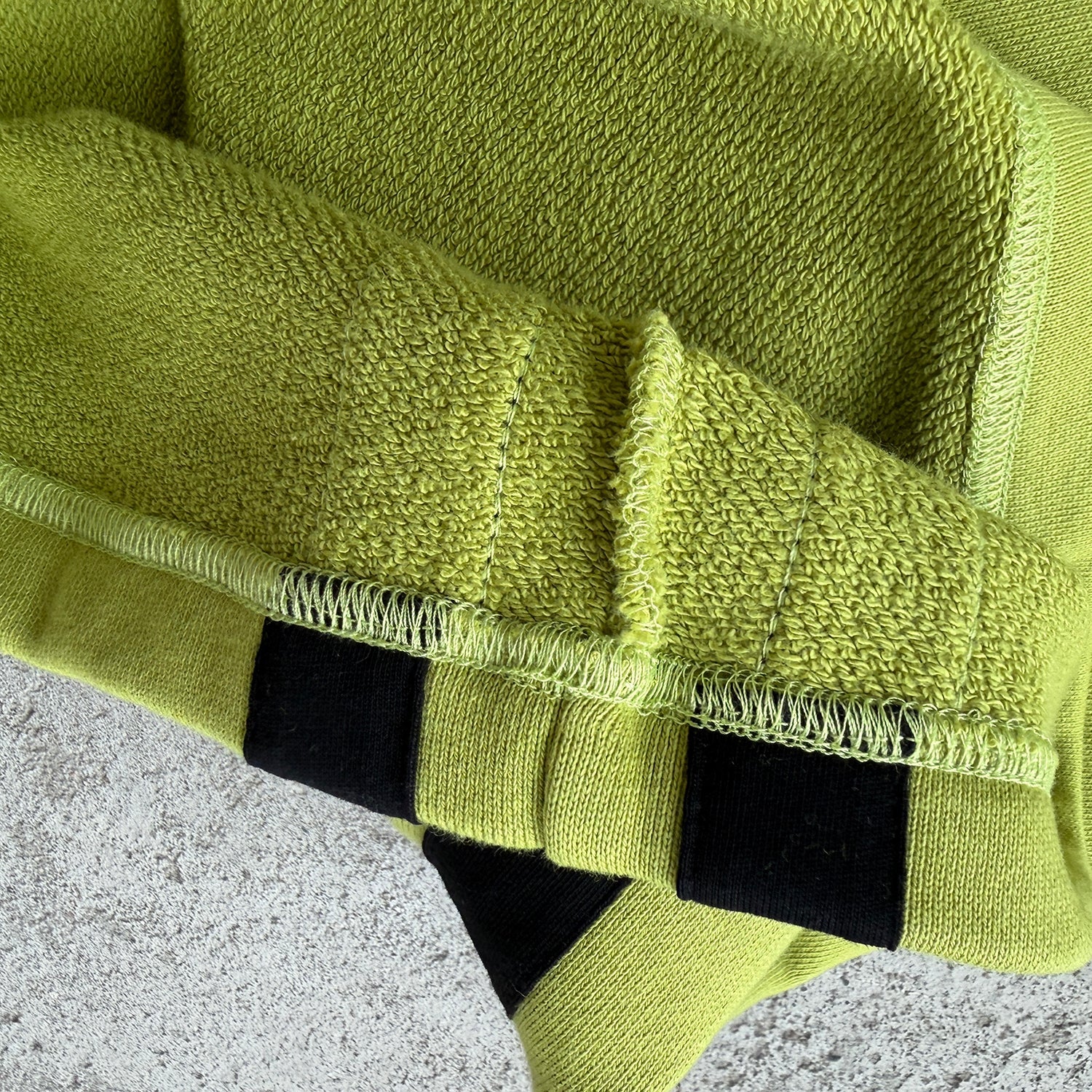 filthy® 17 varsity sweatshorts (lime)