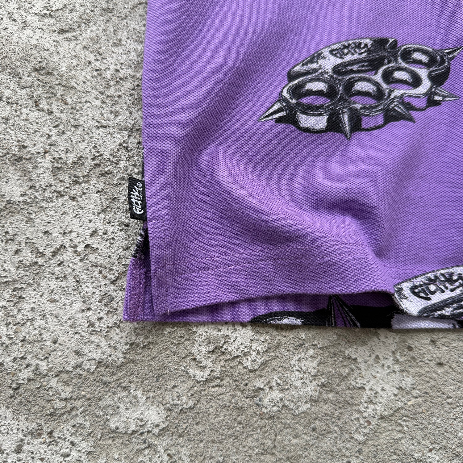 filthy® brass all-over polo (purple)