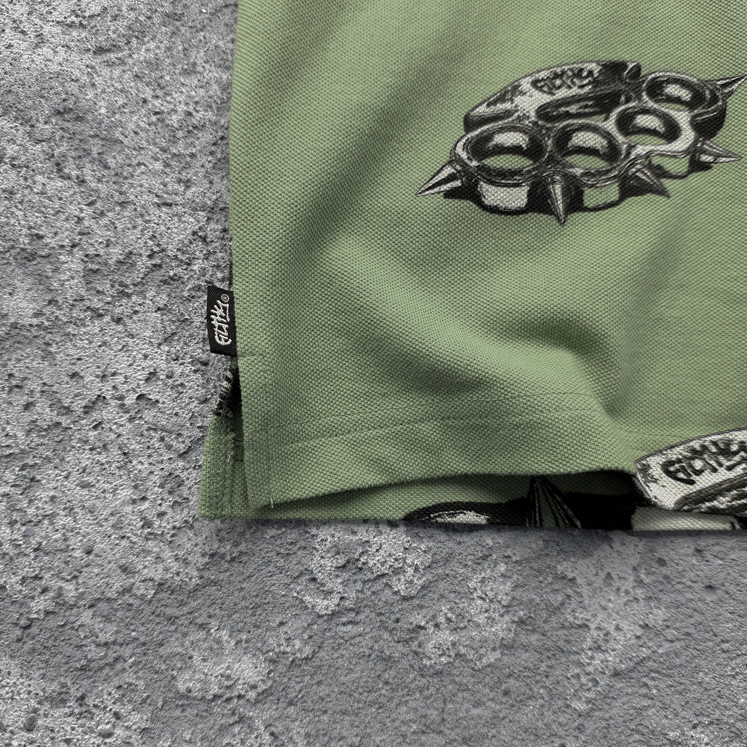 filthy® brass all-over polo (sage)