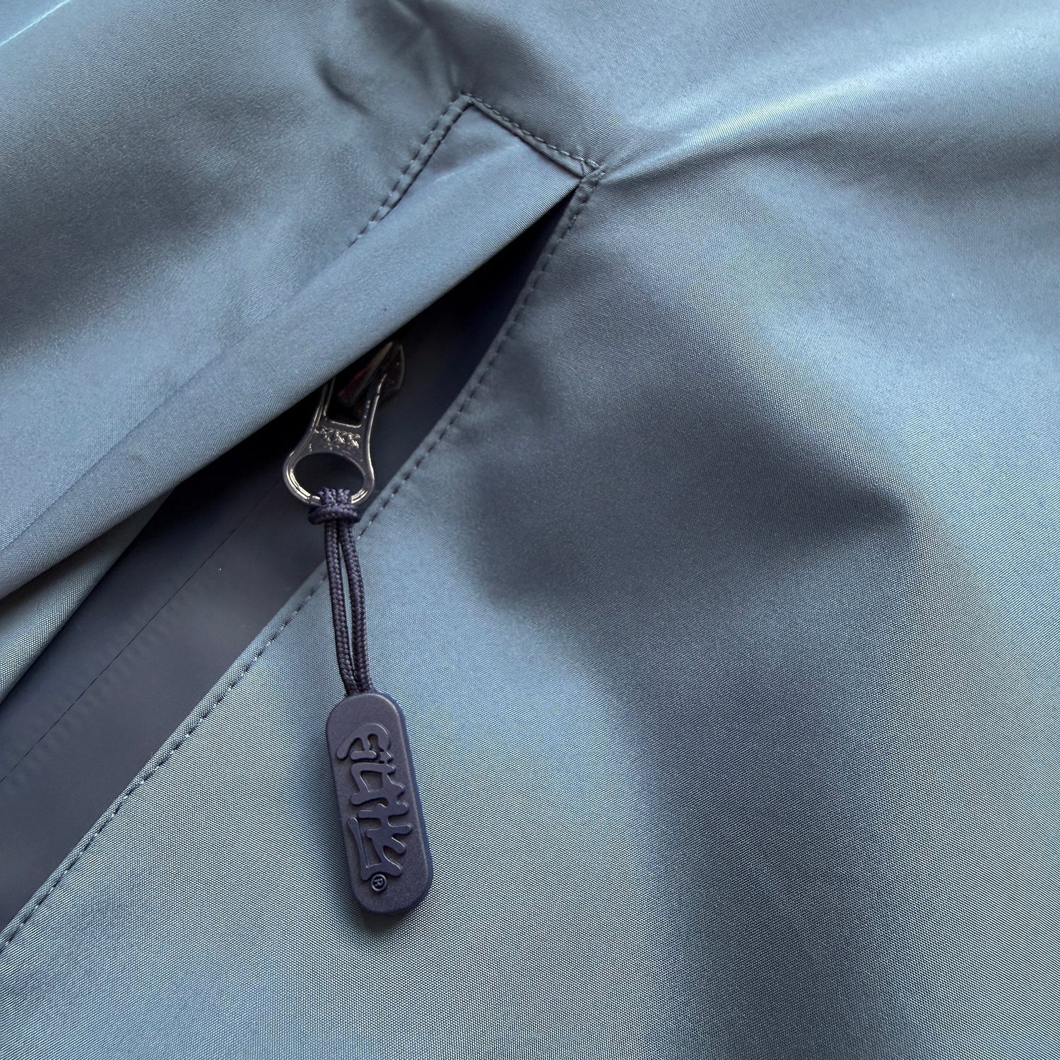 filthy® 2-stripe rain jacket (indigo)