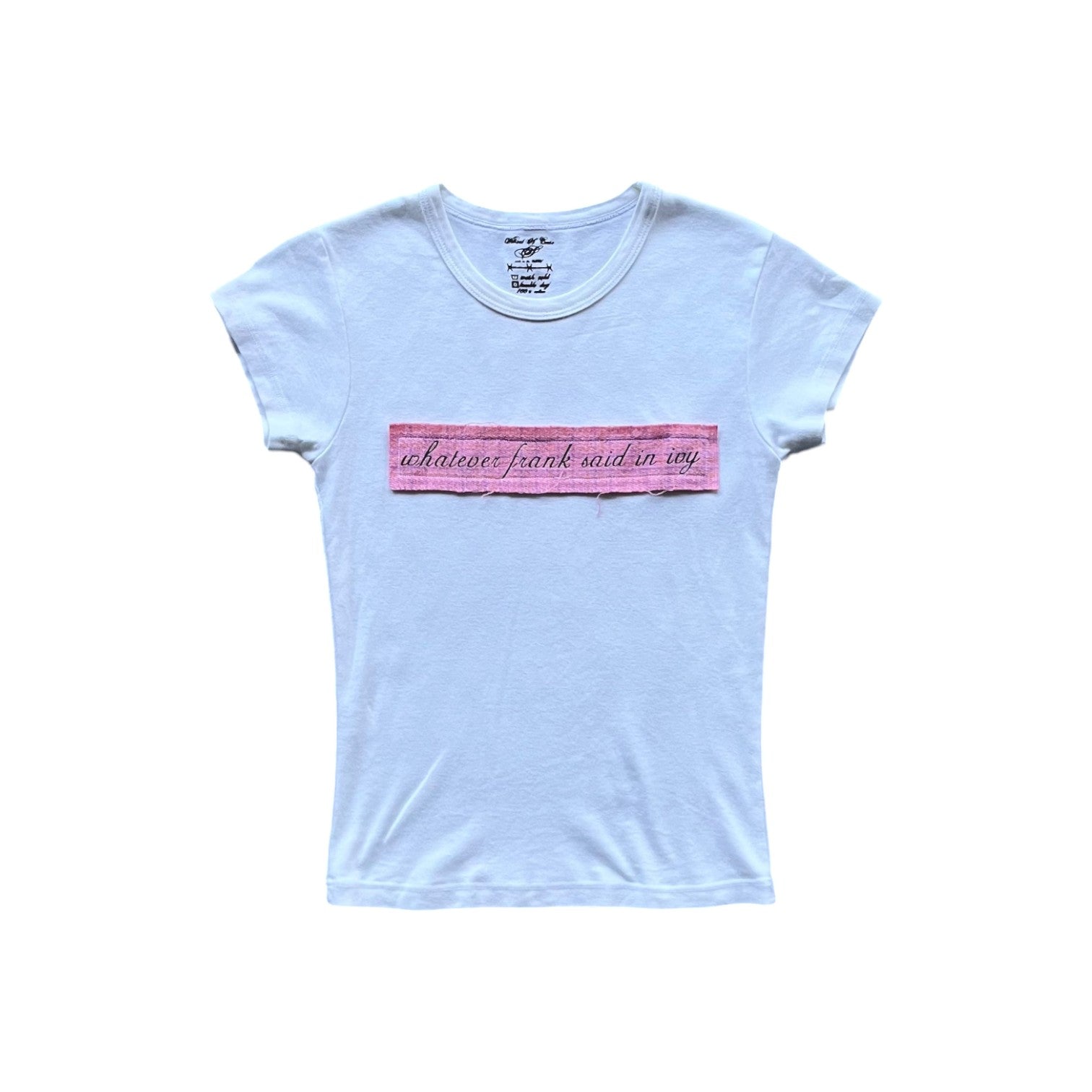 WITHOUT A CAUSE Frank Baby Tee