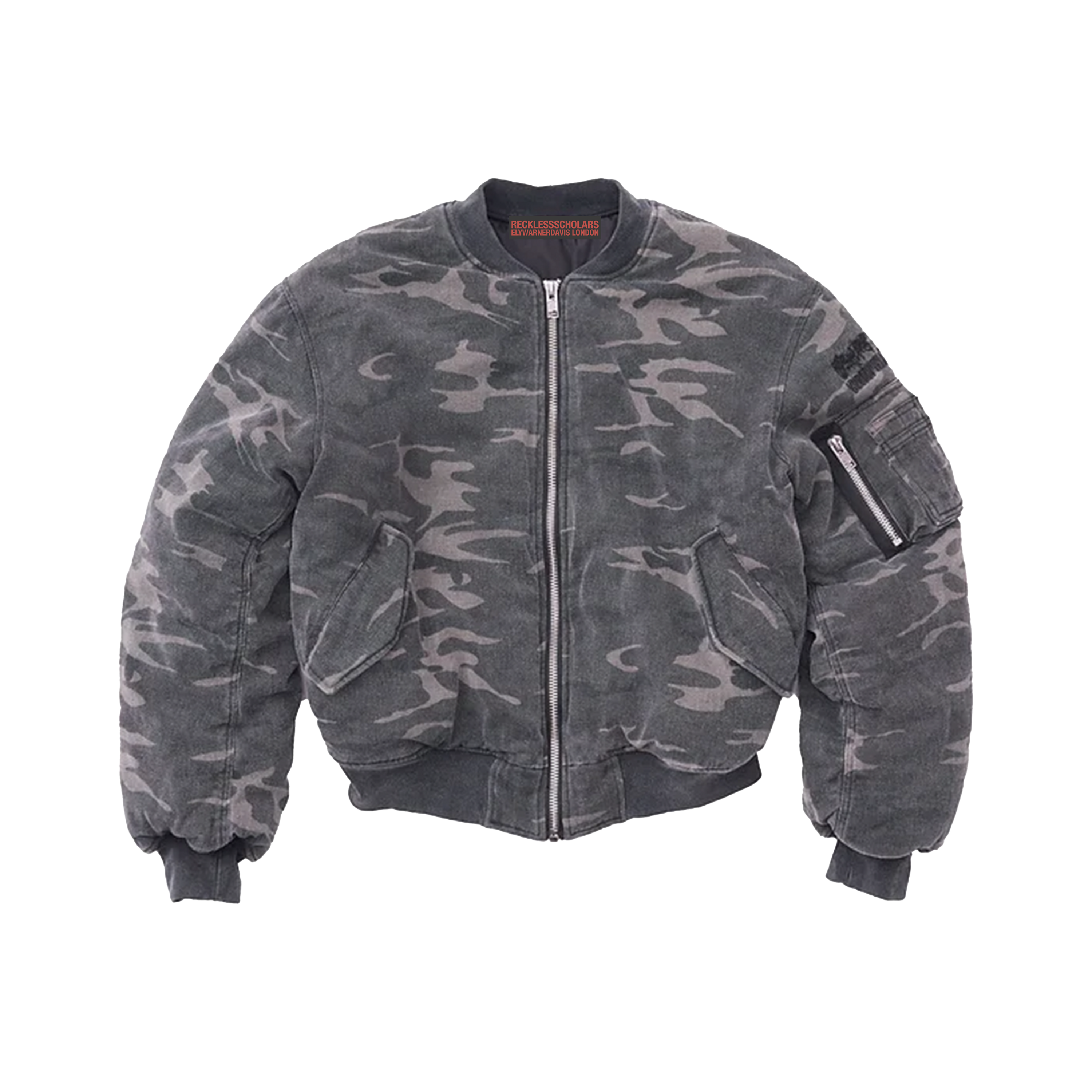 EVERYDAY BOMBER WASHED WOODLAND CAMMO