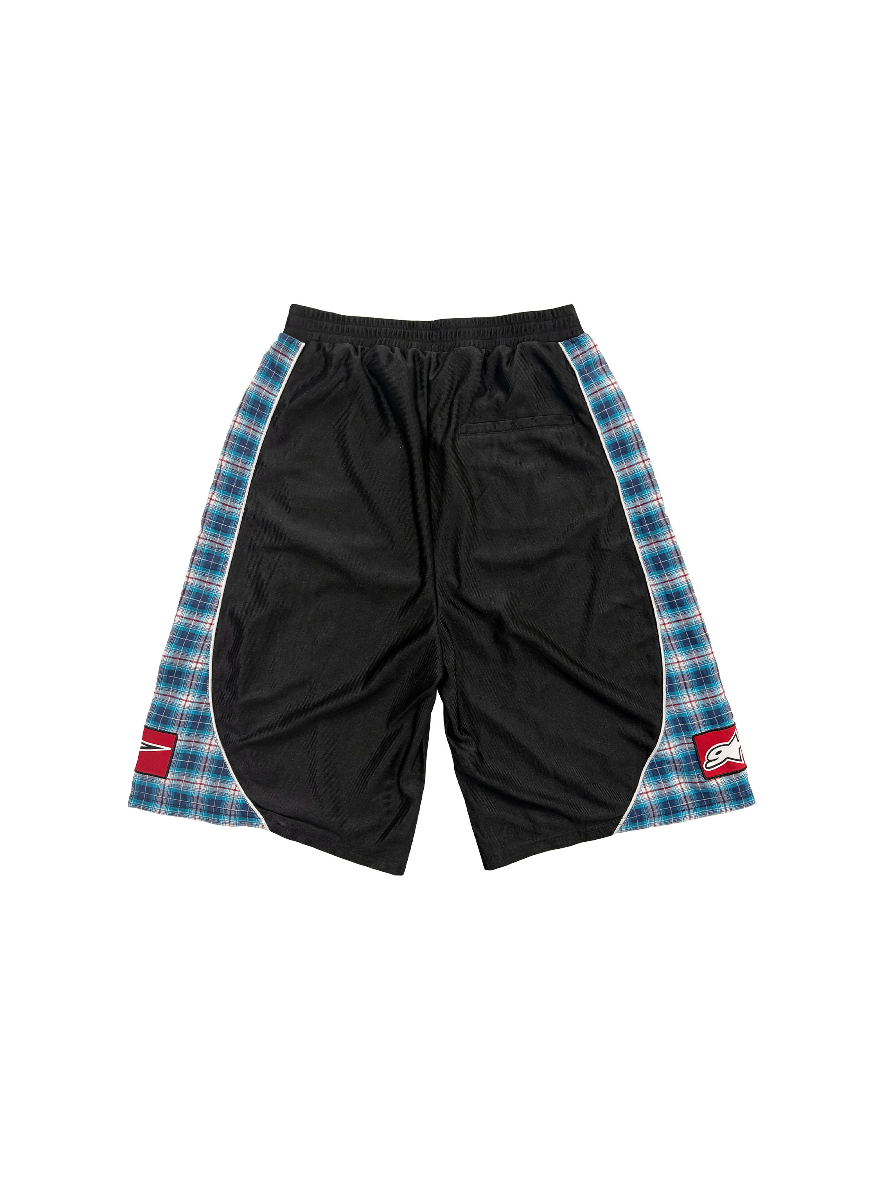 CONTRAST COLOR PANELED SPORTS PANTS