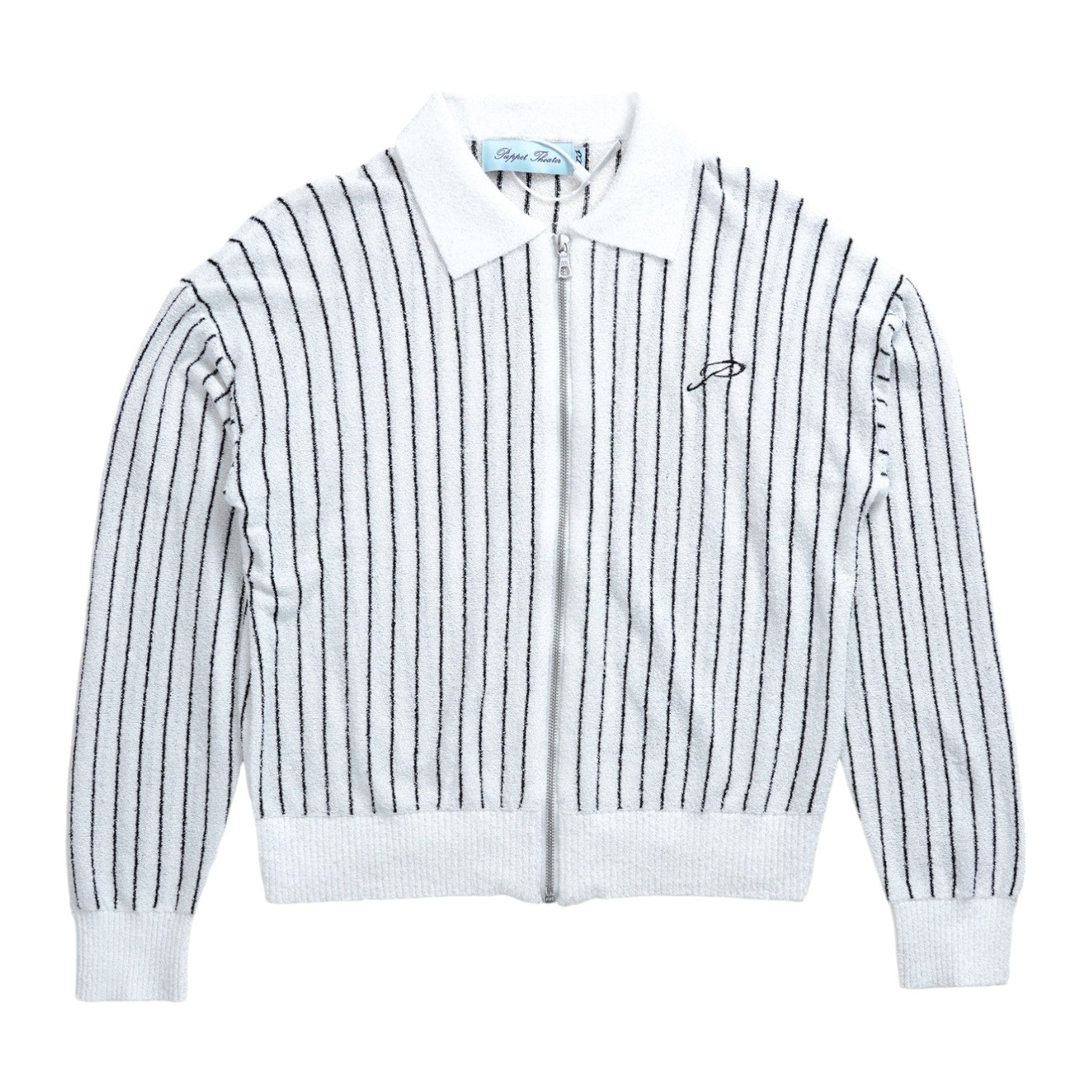 Posh Full Zip in China White