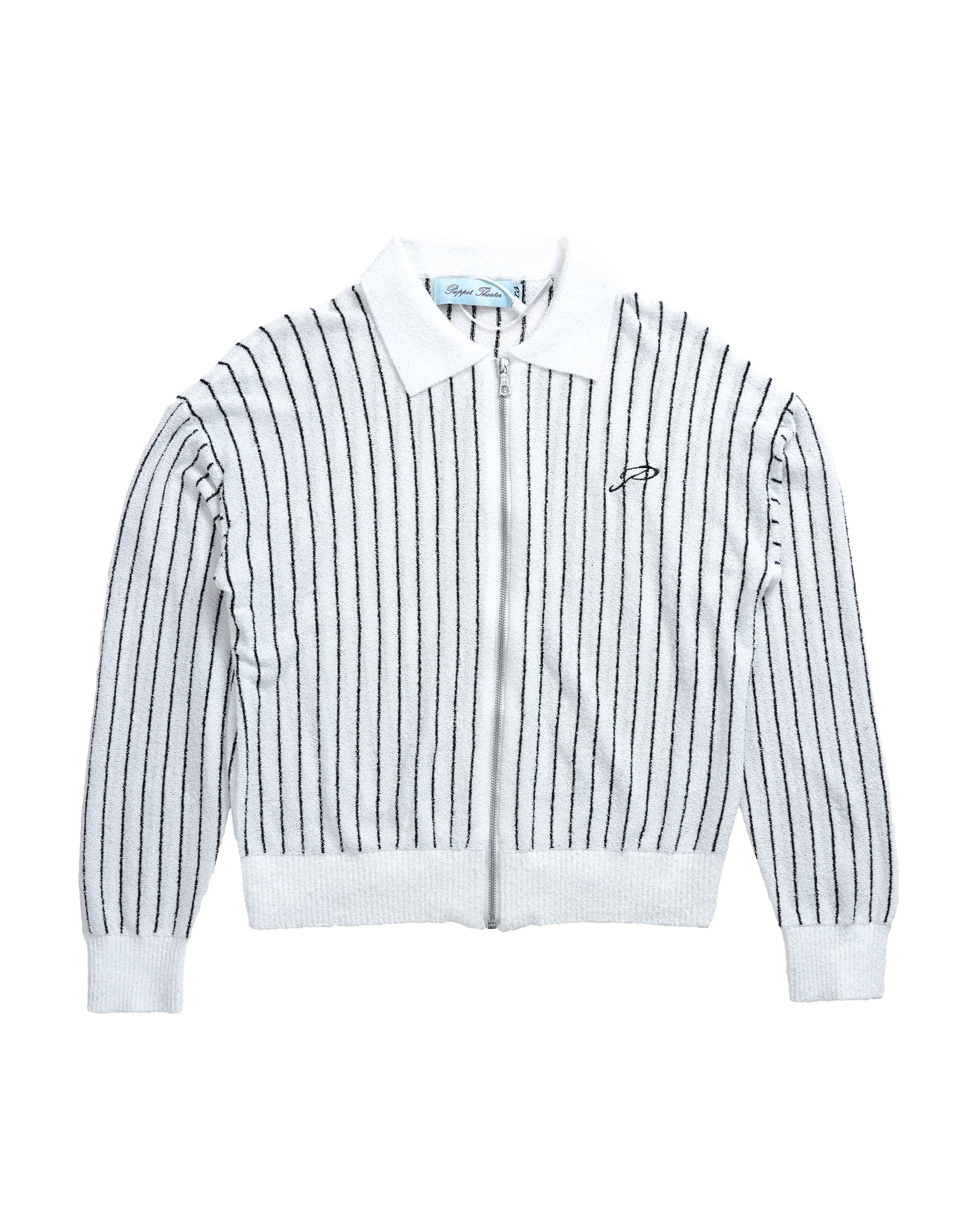 Posh Full Zip in China White