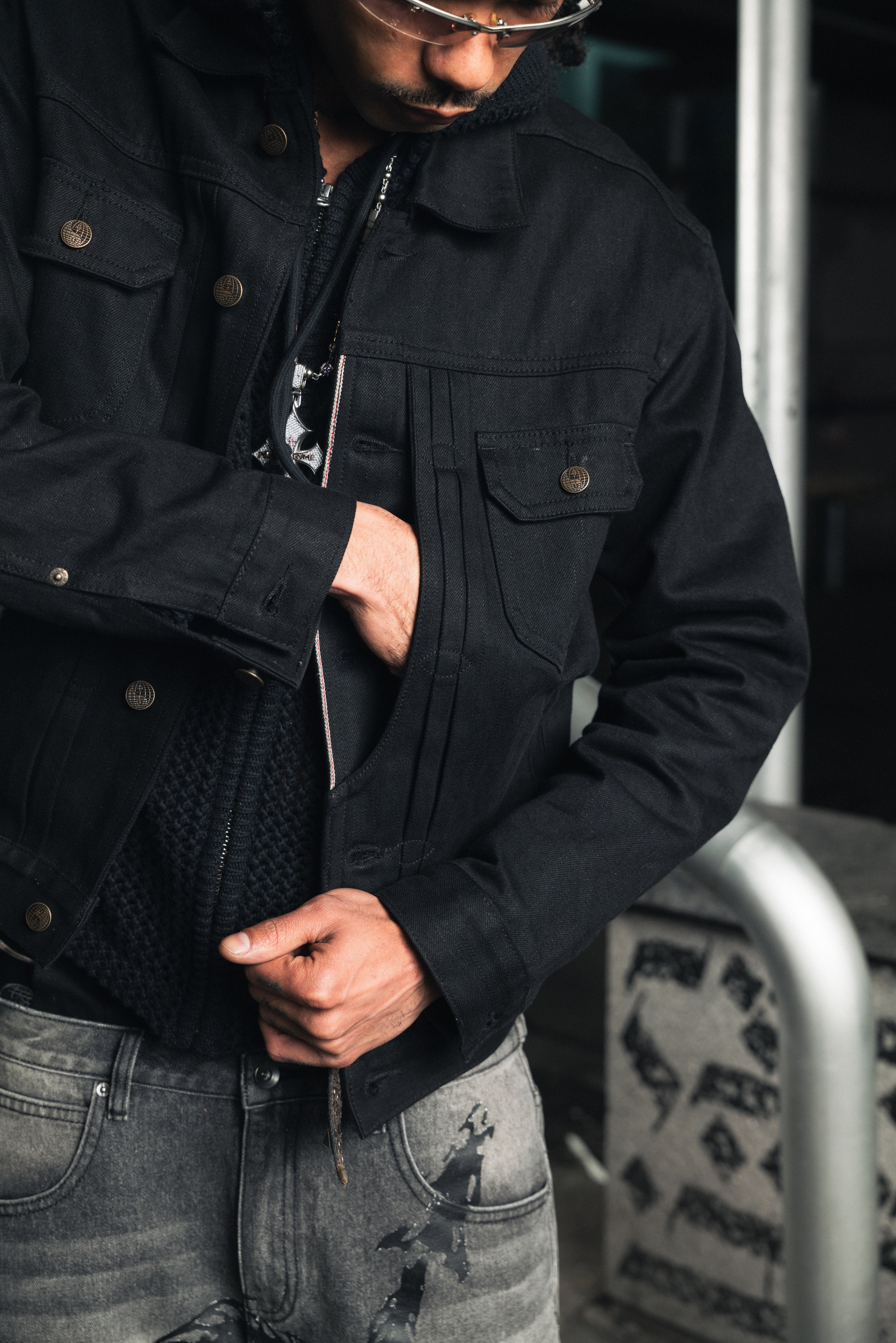 Type II Denim Jacket - Black – Lowheads