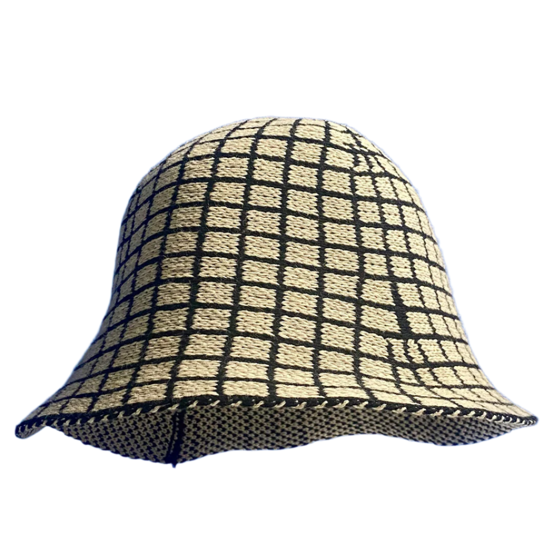 Grid Bucket Hat