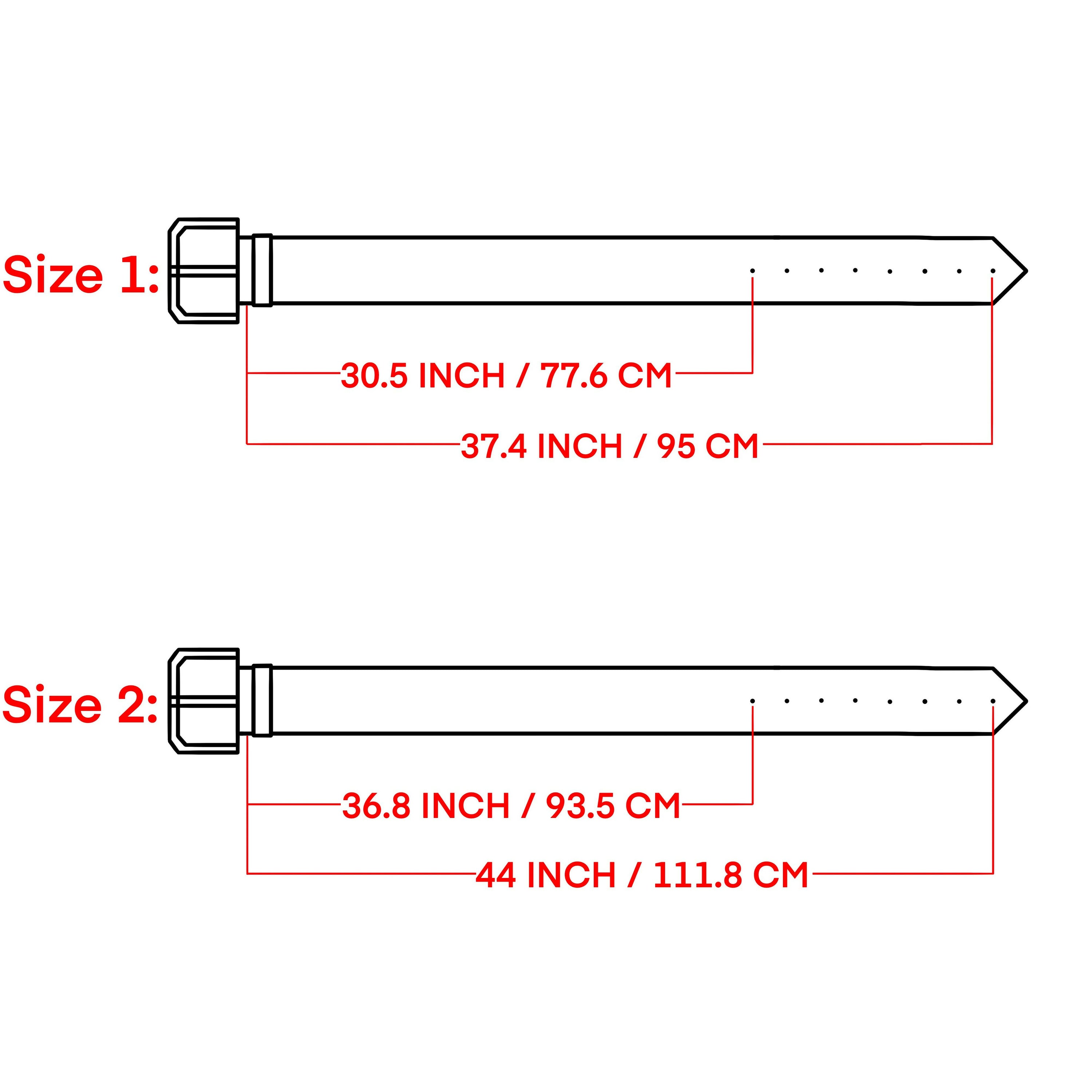 STUDDED LEATHER BELT IN BLACK