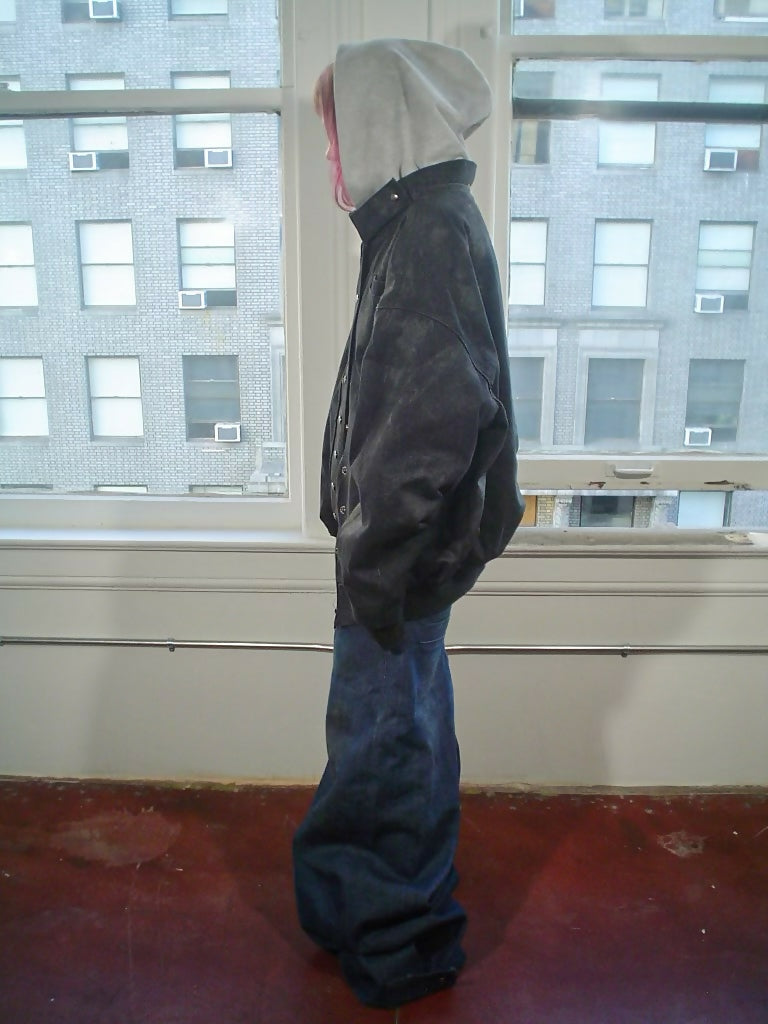 stacked flannel denim (purple)