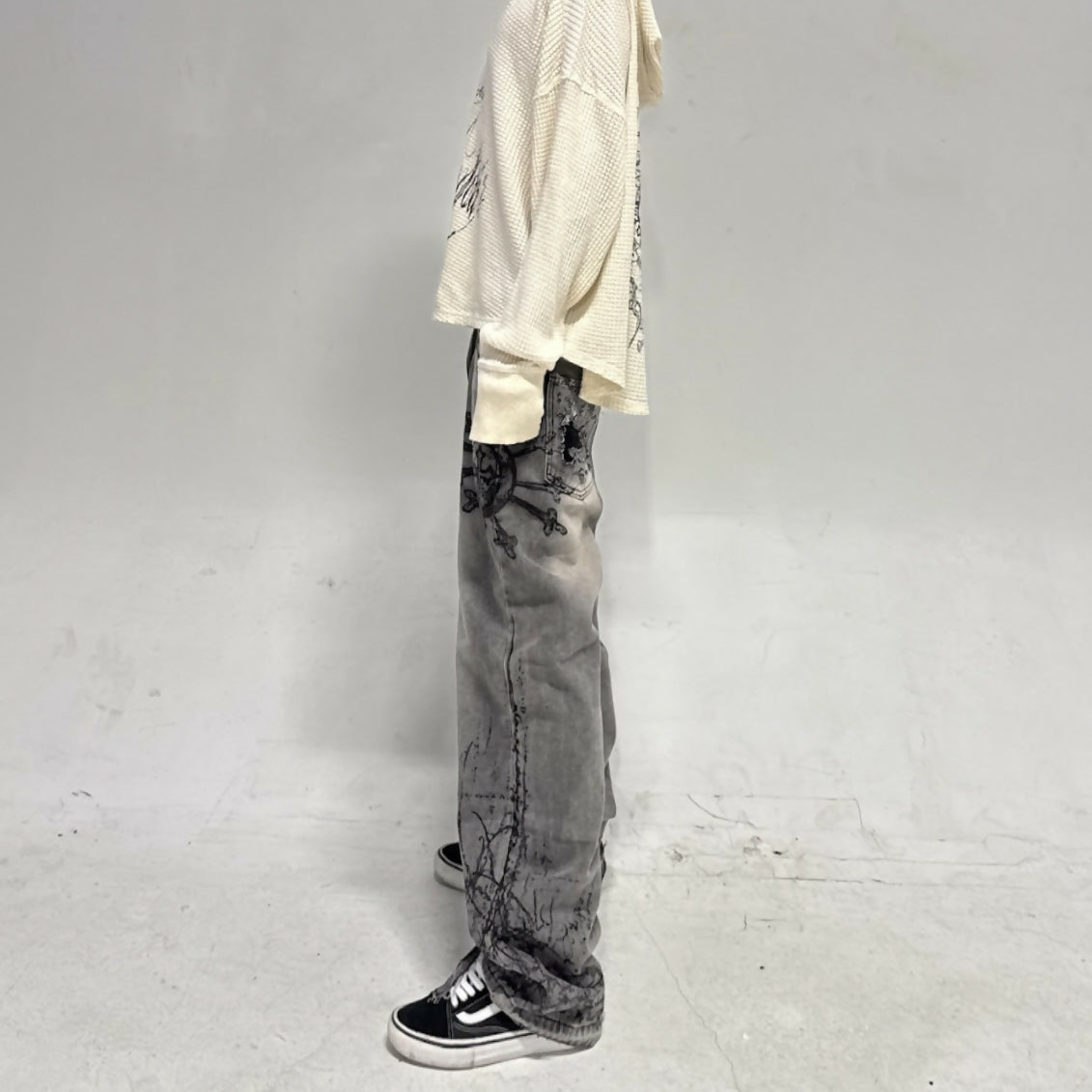 Black Heart Denim (Grey)