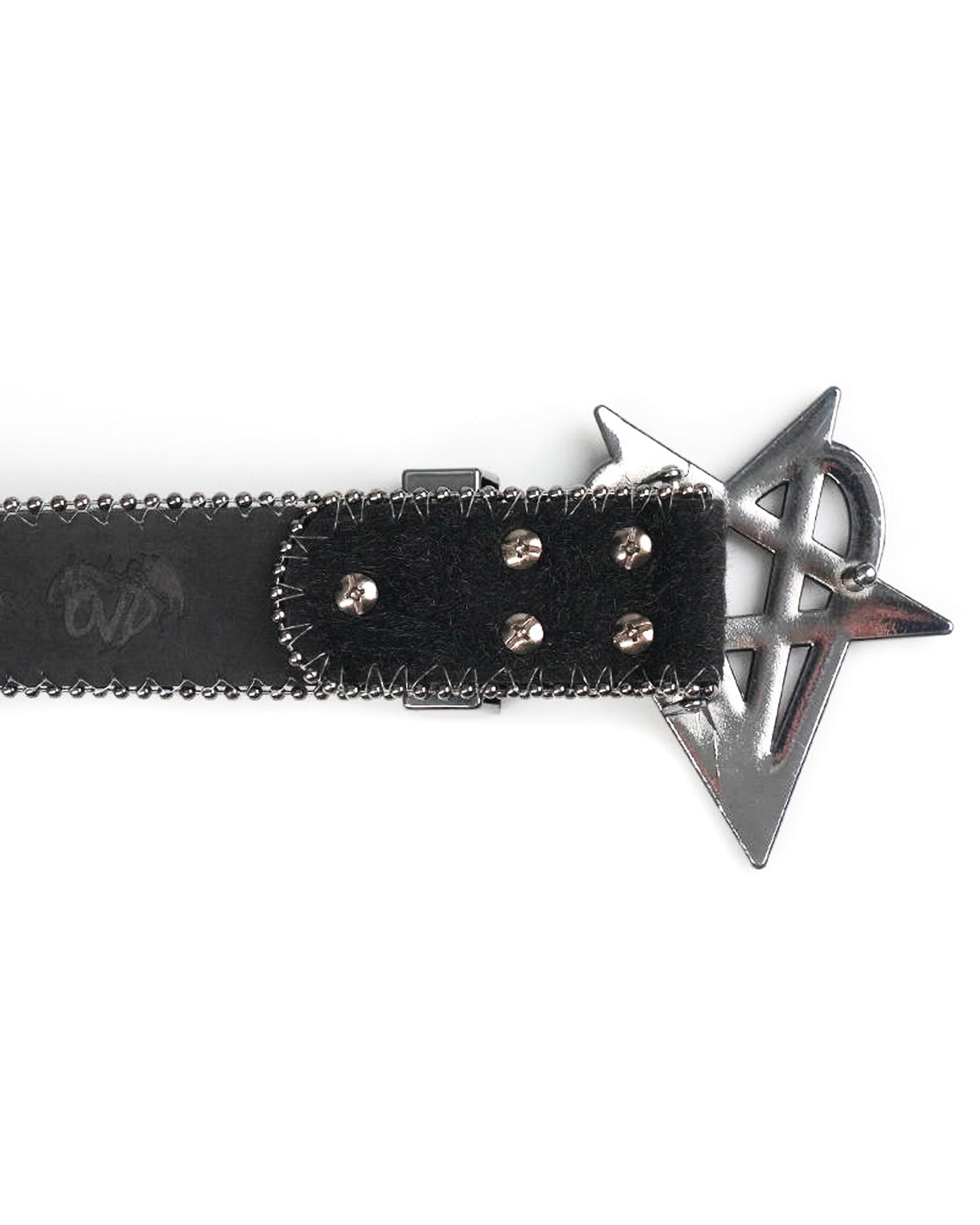 "OVD STUDDED BELT" - BLACK"