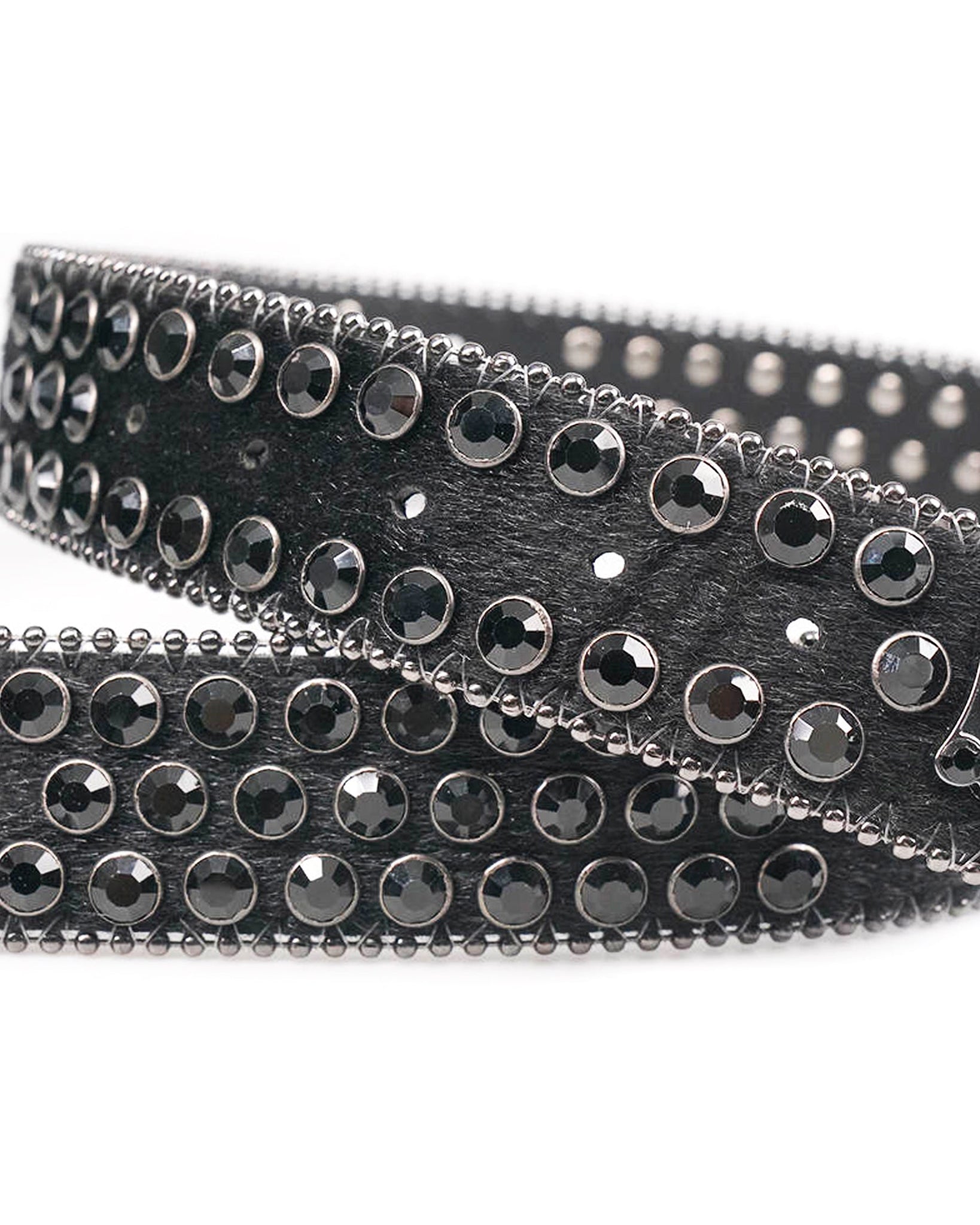 "OVD STUDDED BELT" - BLACK"