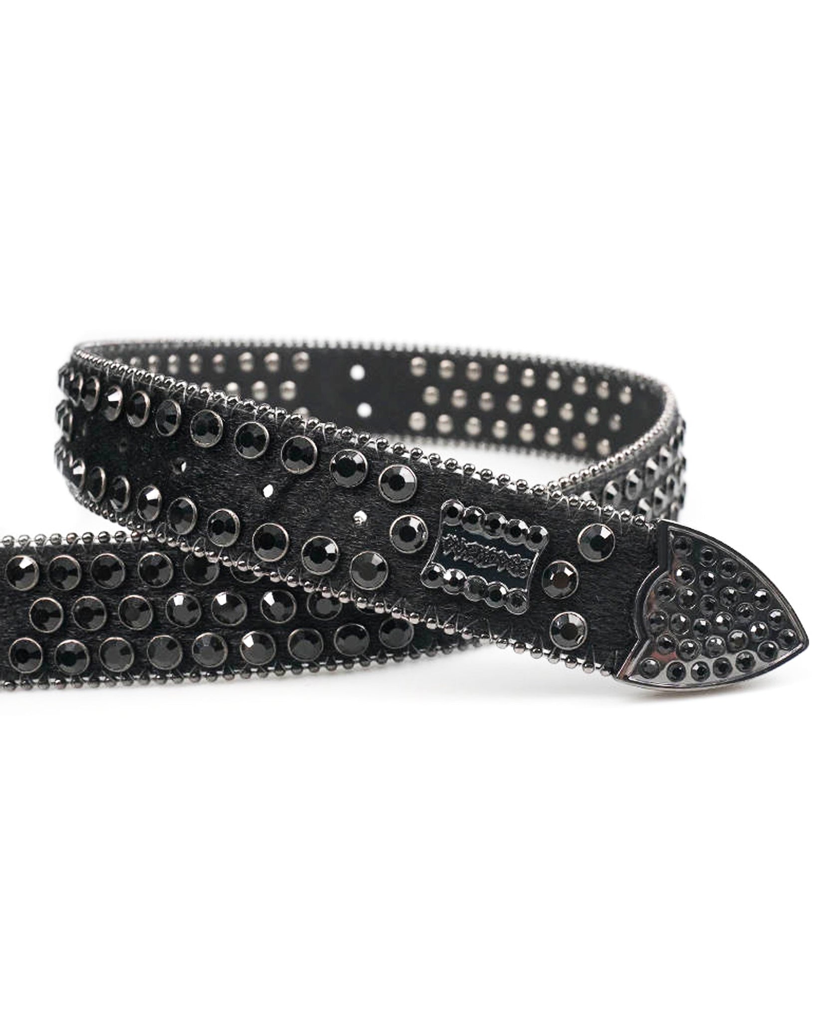 "OVD STUDDED BELT" - BLACK"