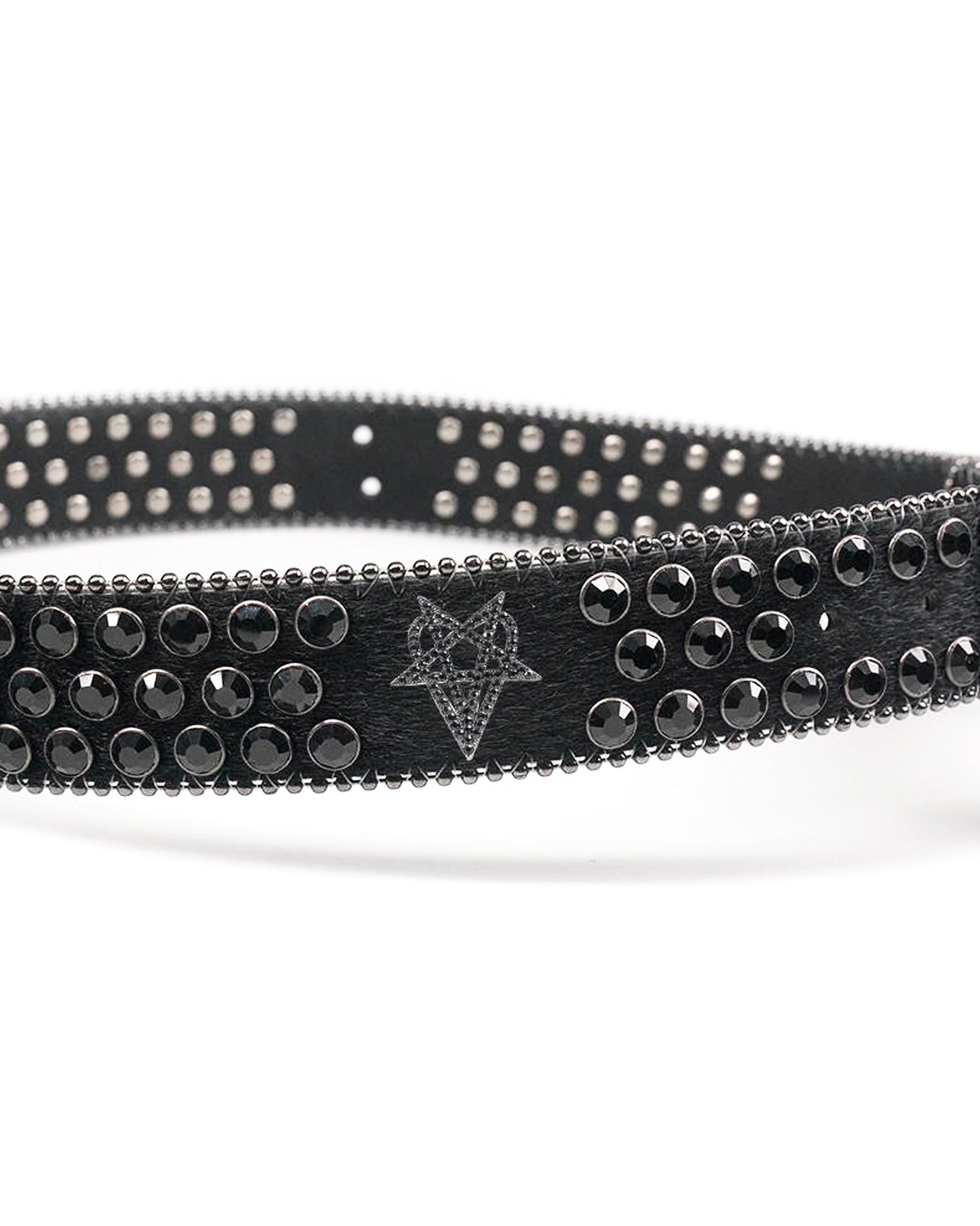 "OVD STUDDED BELT" - BLACK"