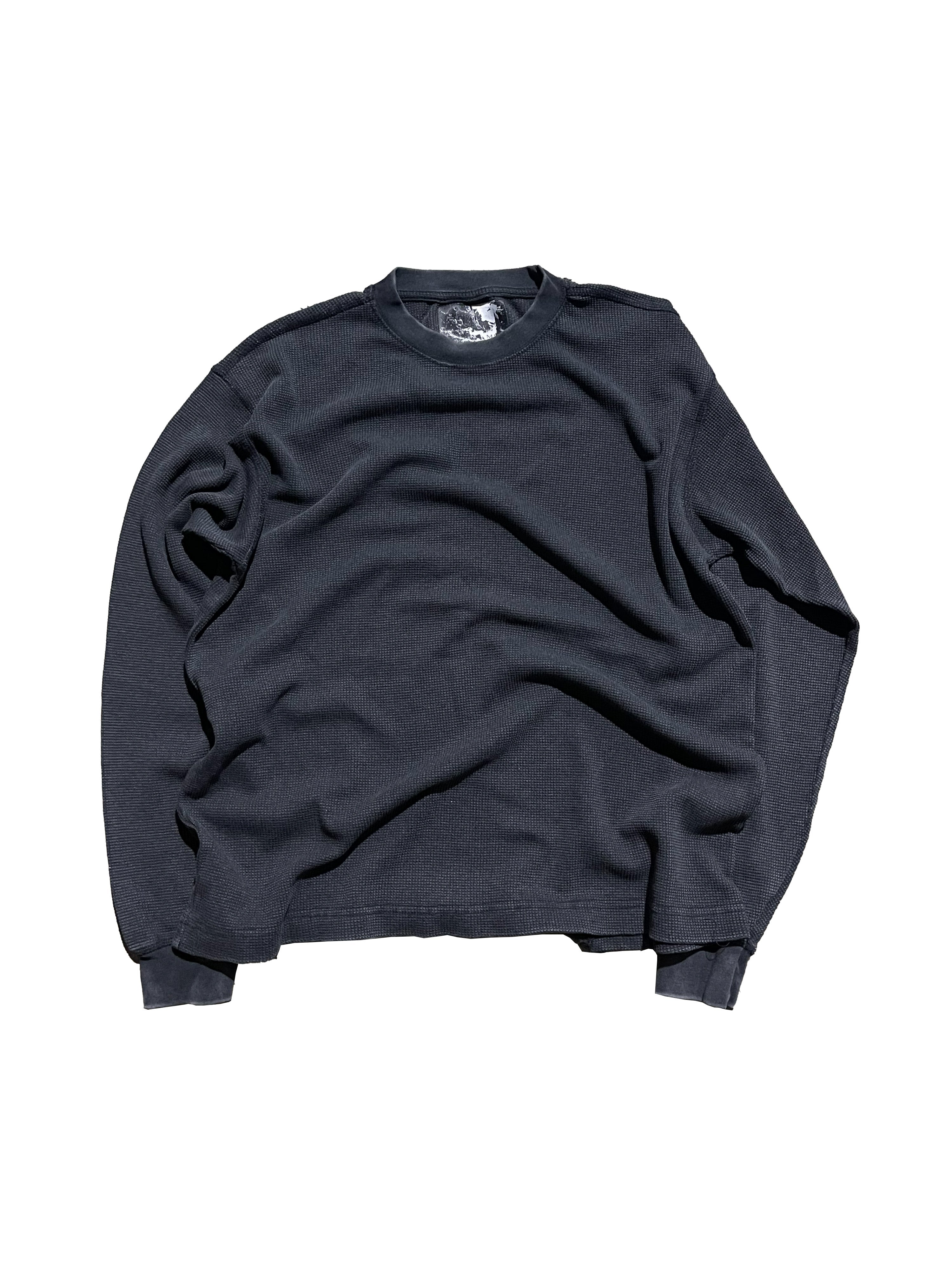 HEAVY THERMAL LONGSLEEVE - OFF BLACK