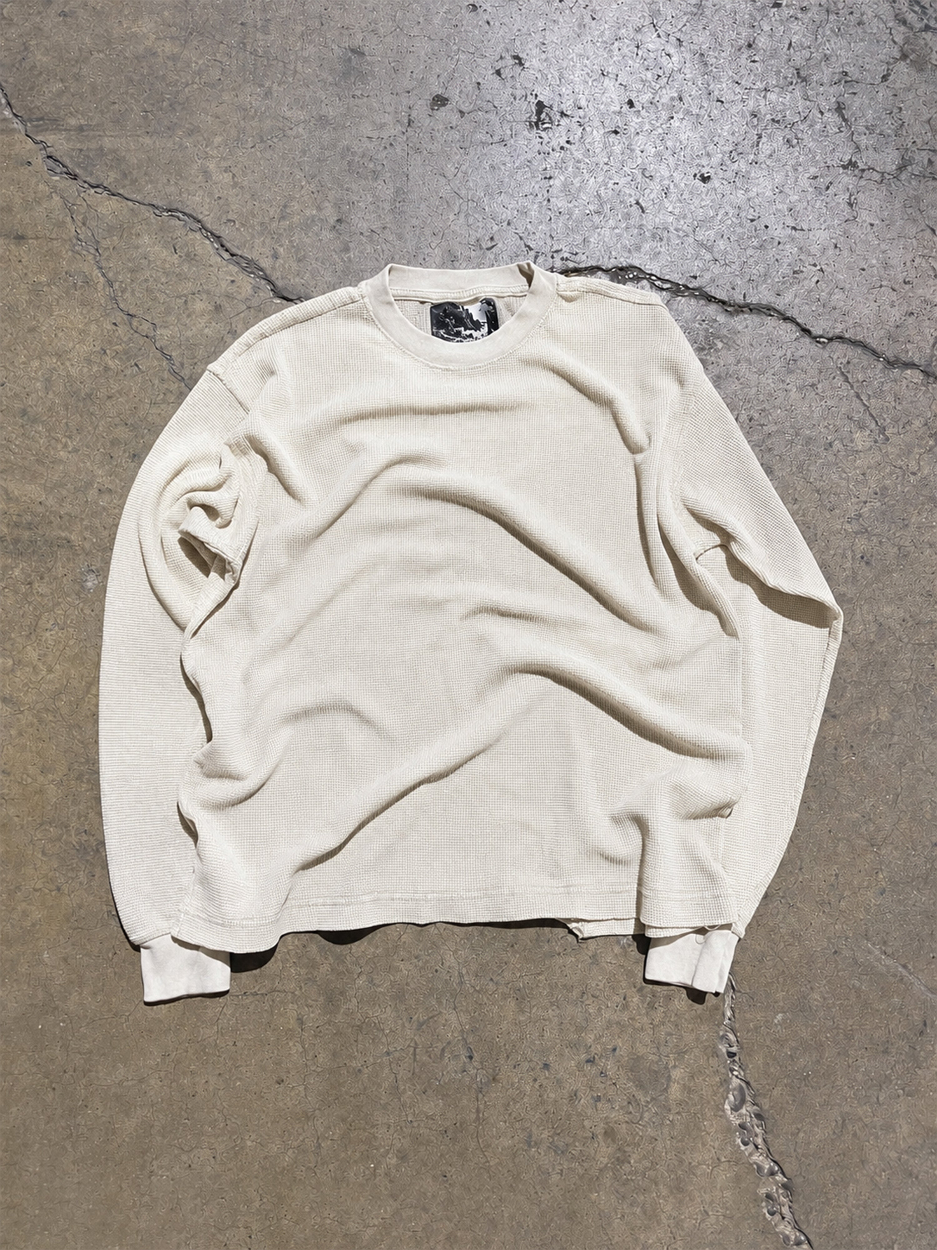 HEAVY THERMAL LONGSLEEVE - OFF WHITE