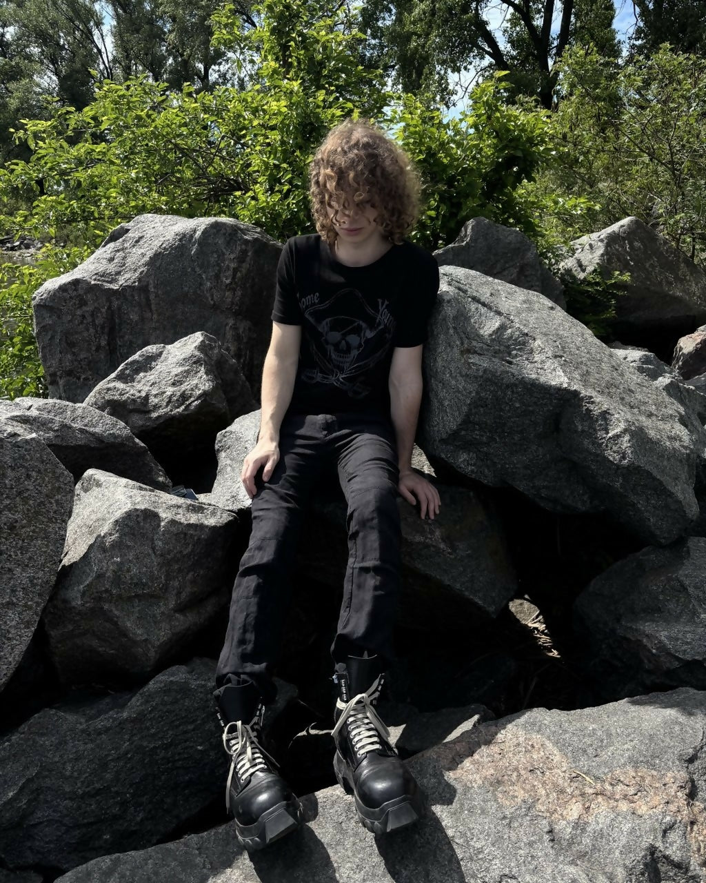 «Some Die Young» Black Tee