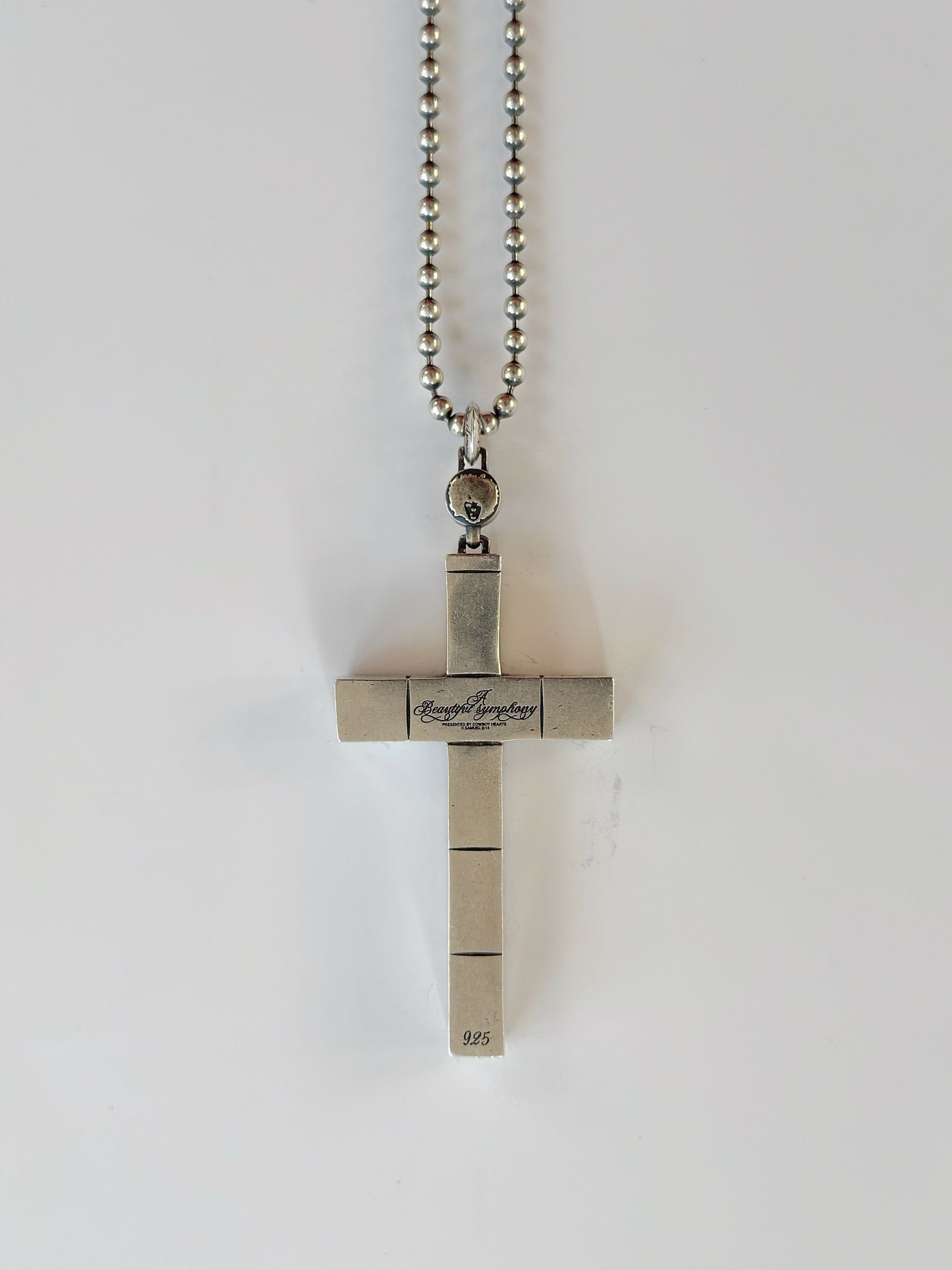 Symphony Speaker Cross Necklace