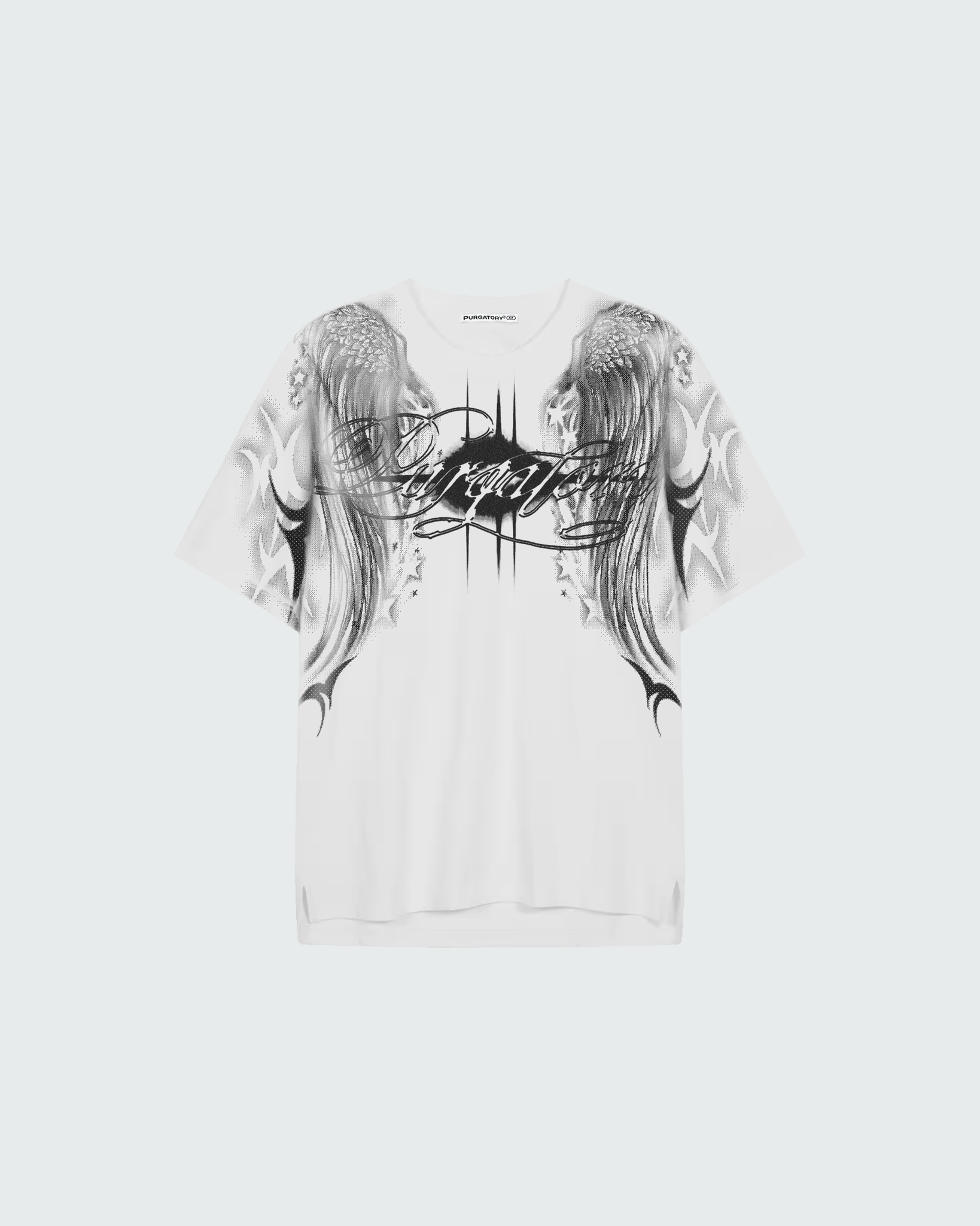 OVERSIZE ANGEL TEE_WT