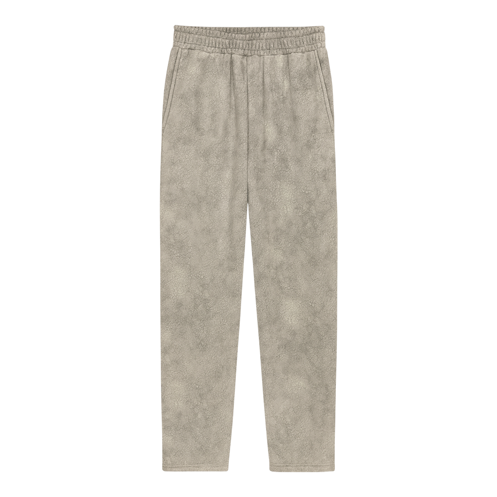 Trompe L'oeil Cracked Pants
