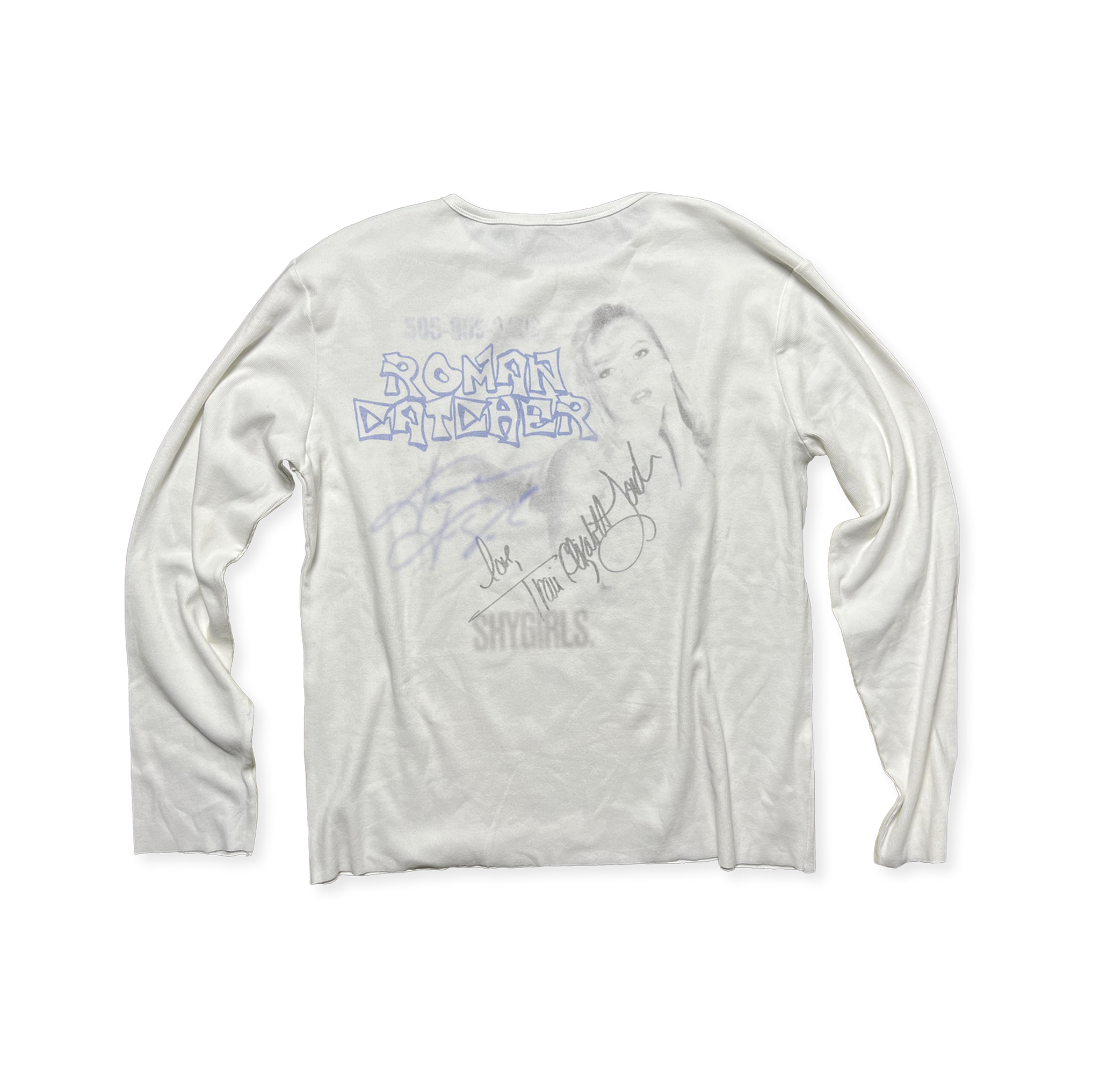 TwinGirl White Long sleeve