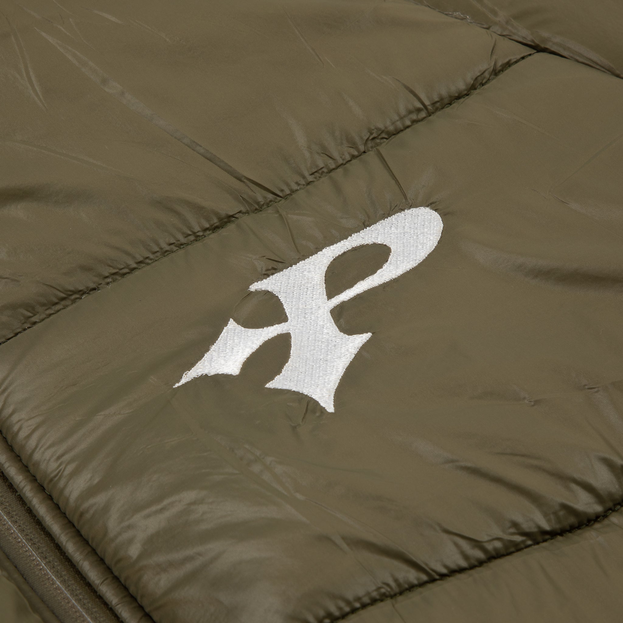 PUFF SHELL JACKET - ARMY GREEN