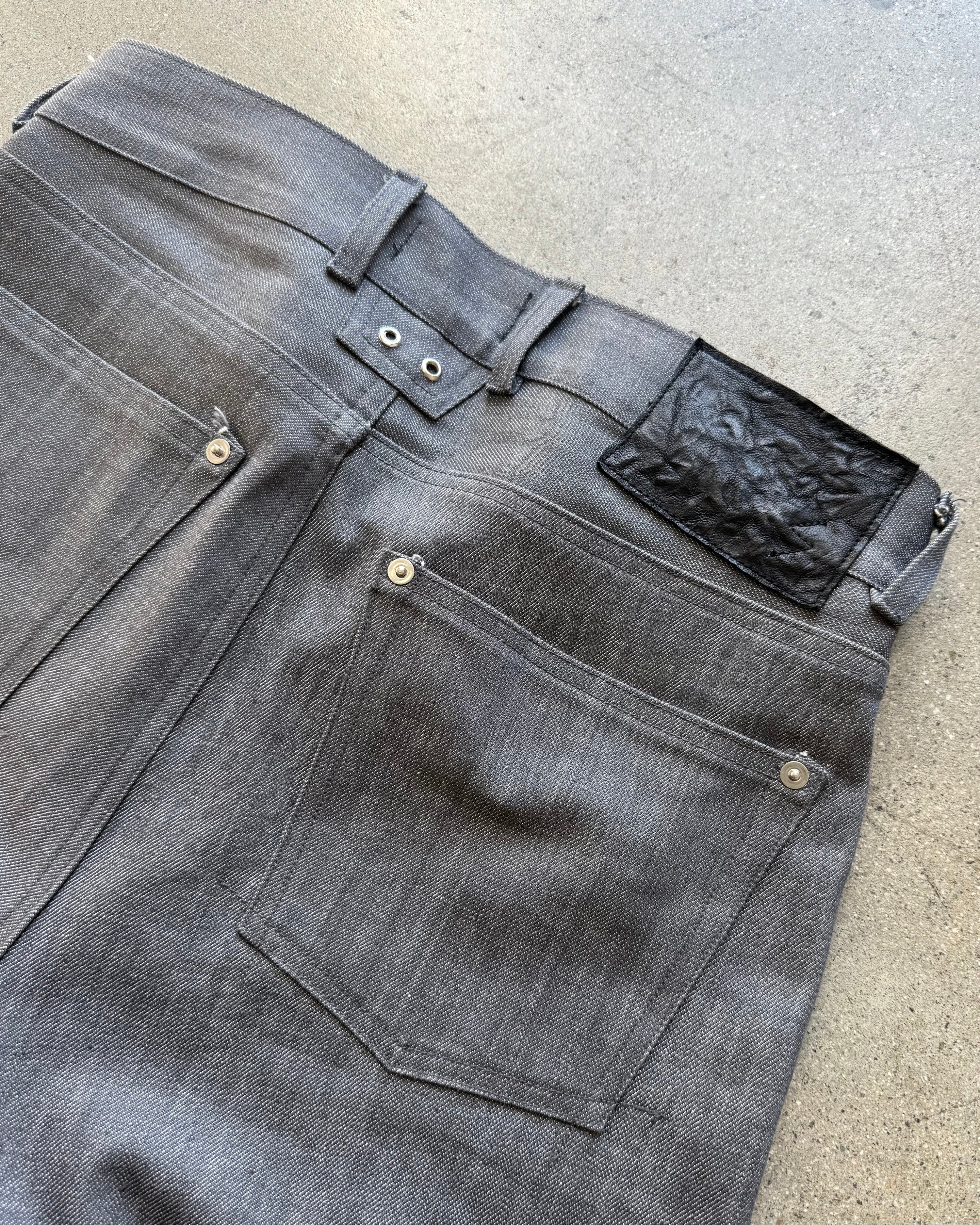 BASE 0.2 'GREY' BOOTCUT JAPANESE DENIM