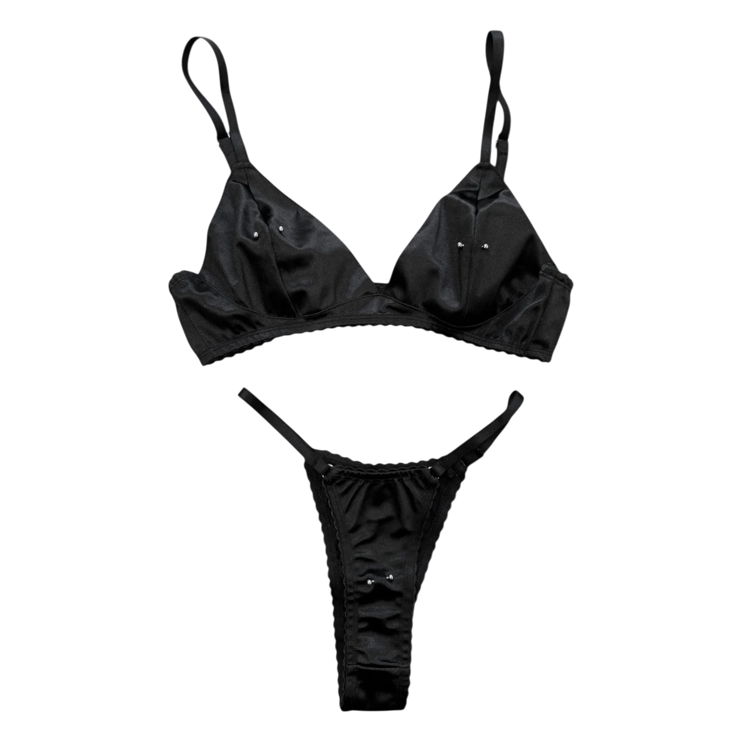 Piercing Underwear & Bra Set