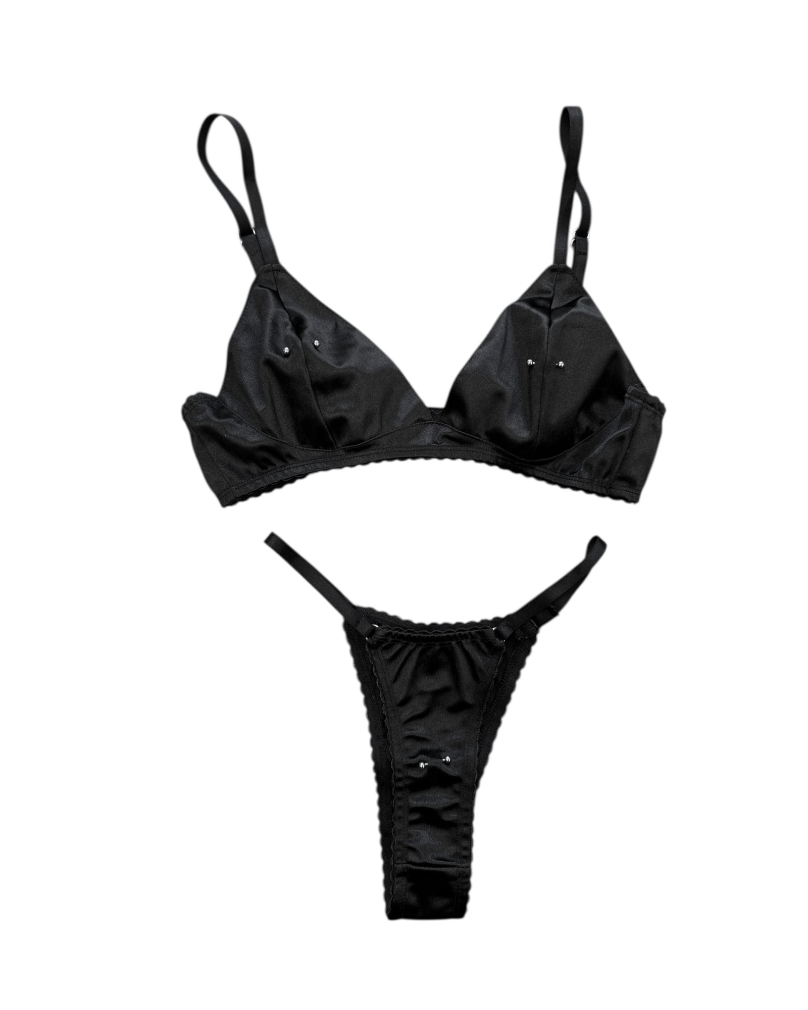 Piercing Underwear & Bra Set