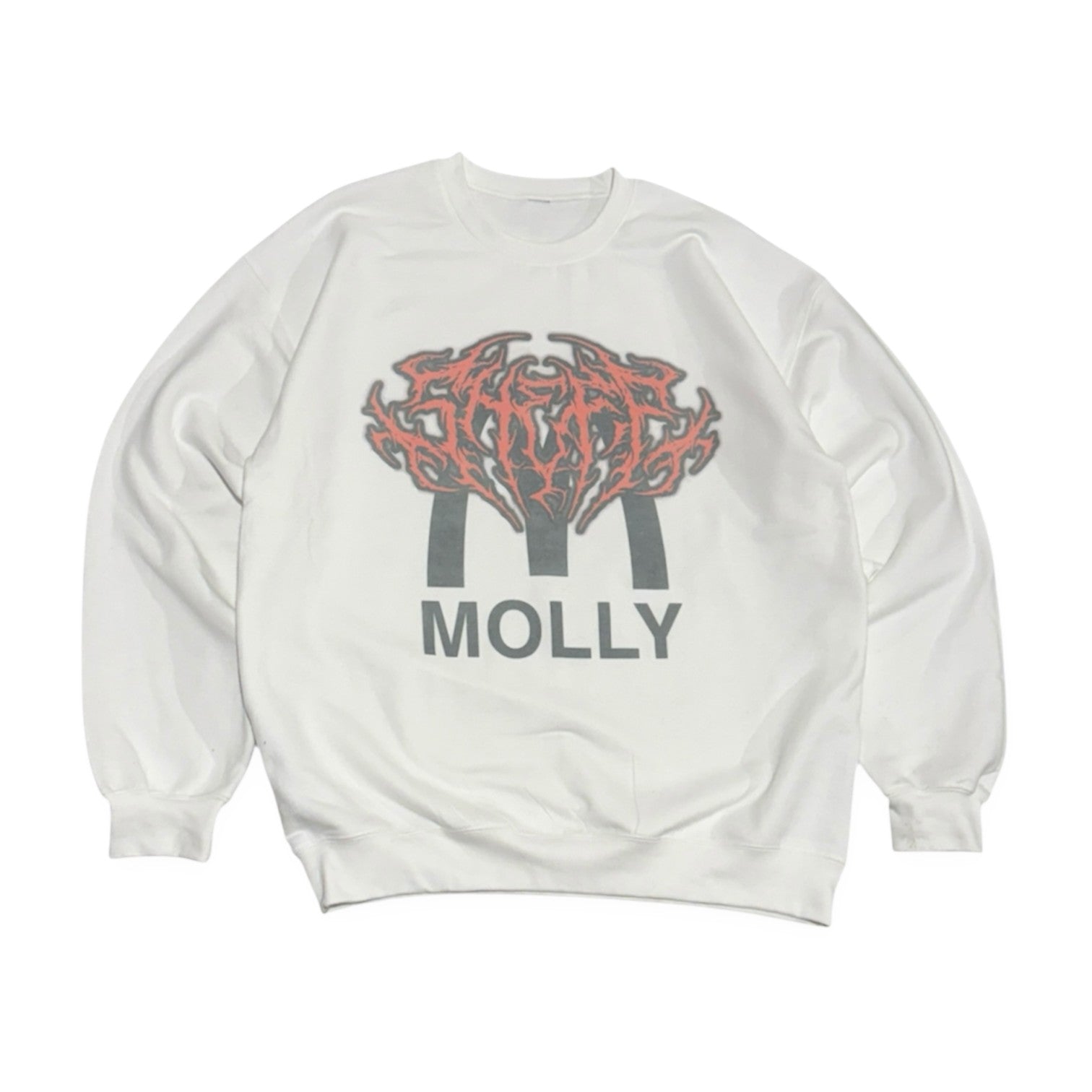 METAL MOLLY V2 CREWNECK (WHITE)