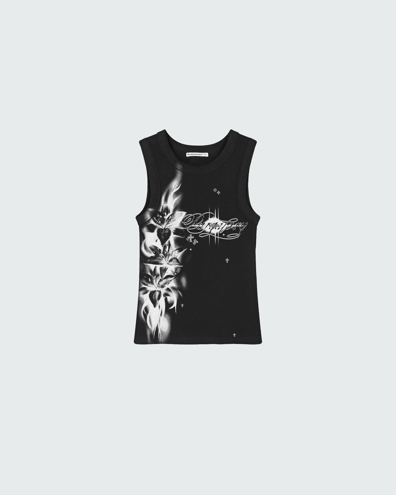 PRINTED TANK MINI_BLK