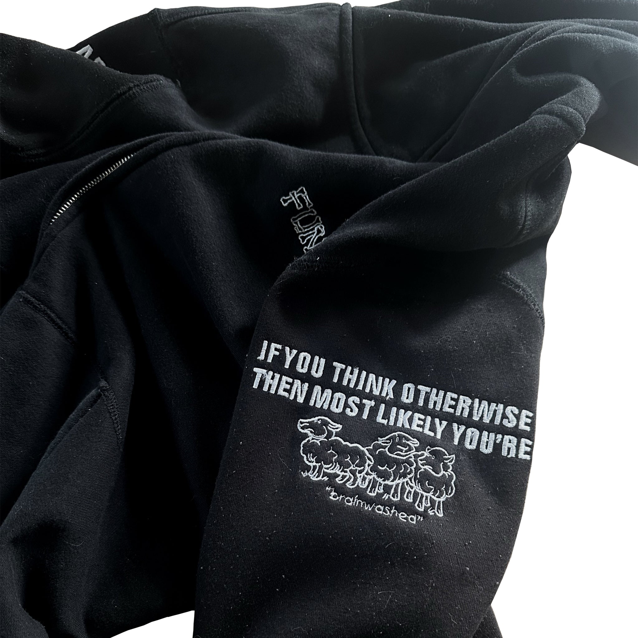 Funeral Full Face Zip Hoodie