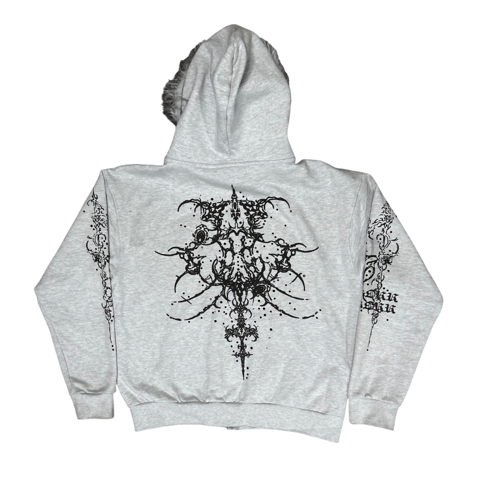 Grey Fur Cyber Sigil Zip