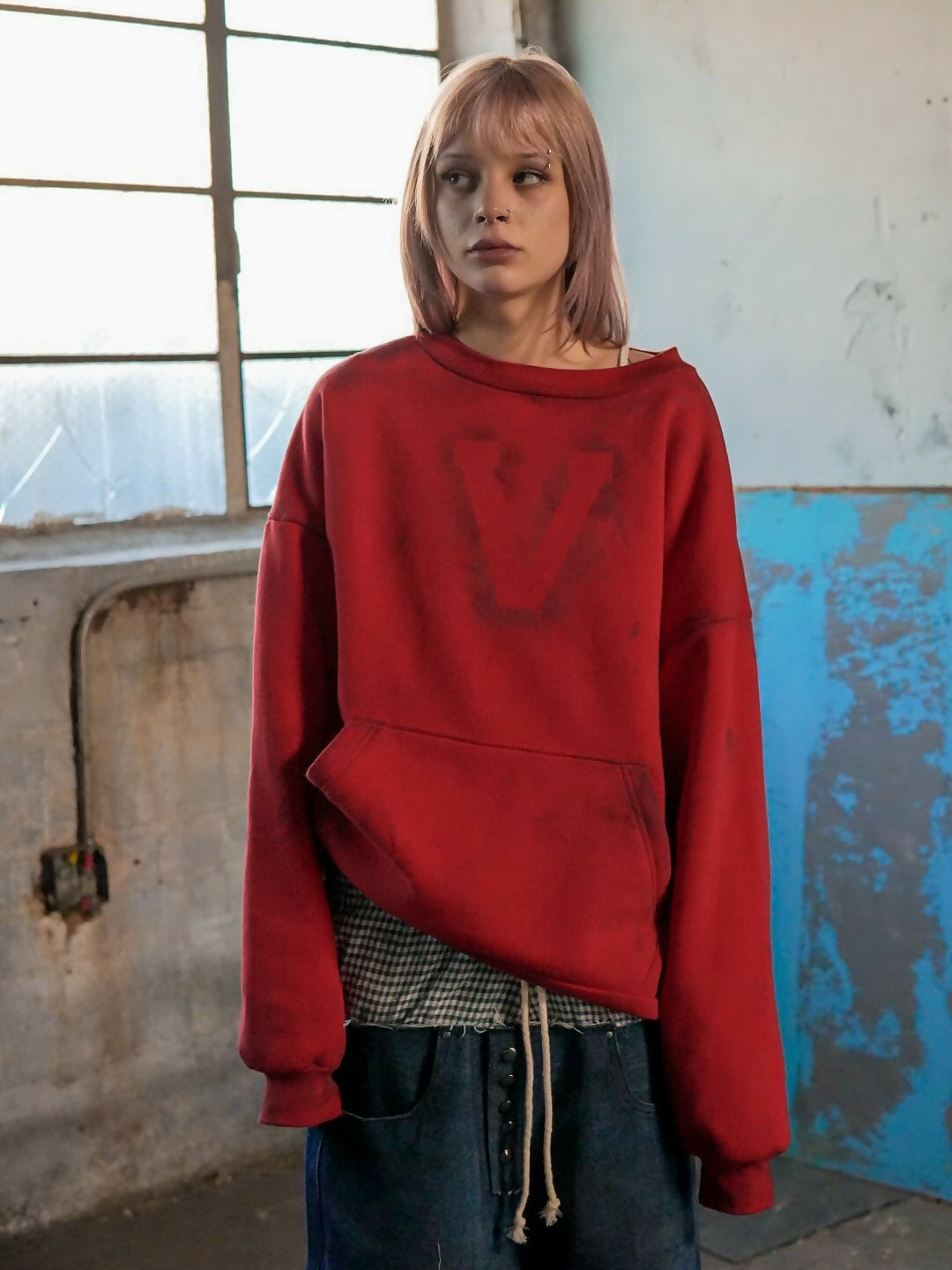 dirty “V” sweater