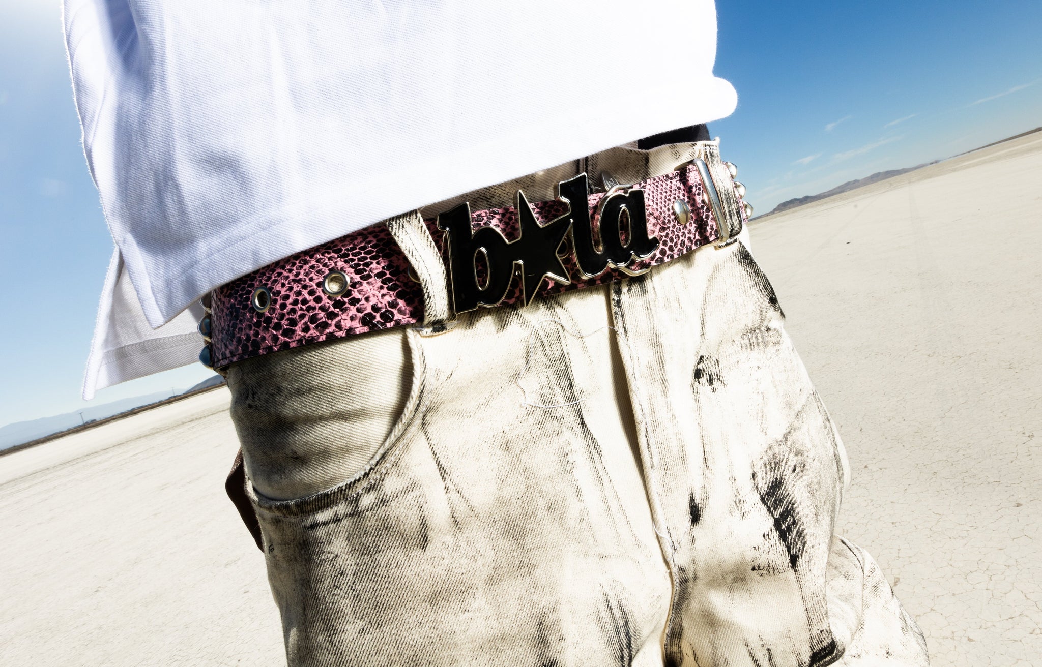 Python Belt (Fuchsia)