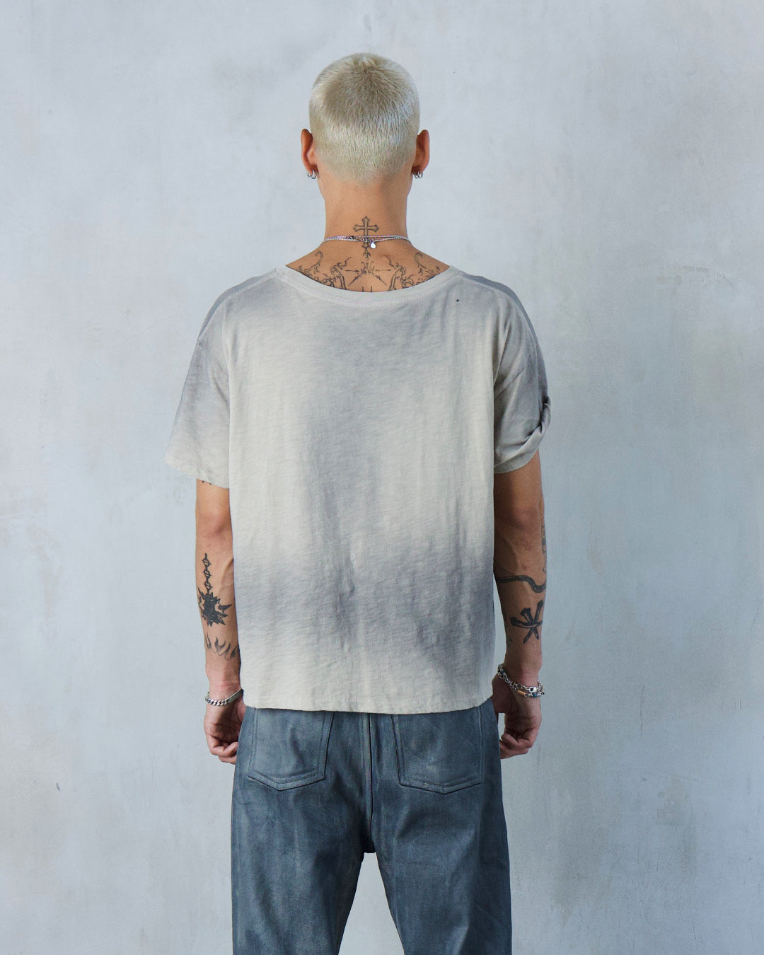 FRAME O.1 'STEEL RUST' COTTON SLUB T-SHIRT