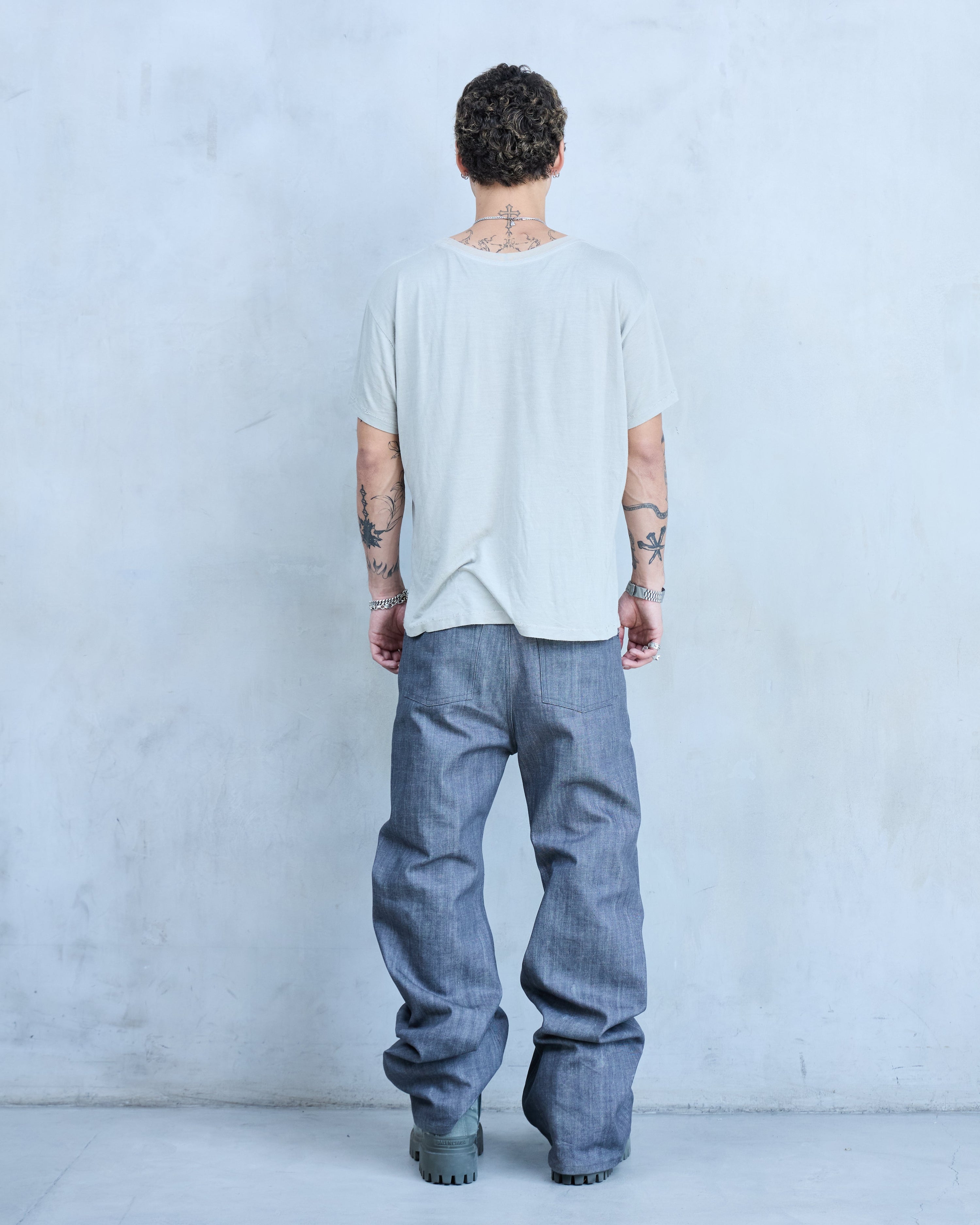 BASE 0.2 'GREY' BOOTCUT JAPANESE DENIM