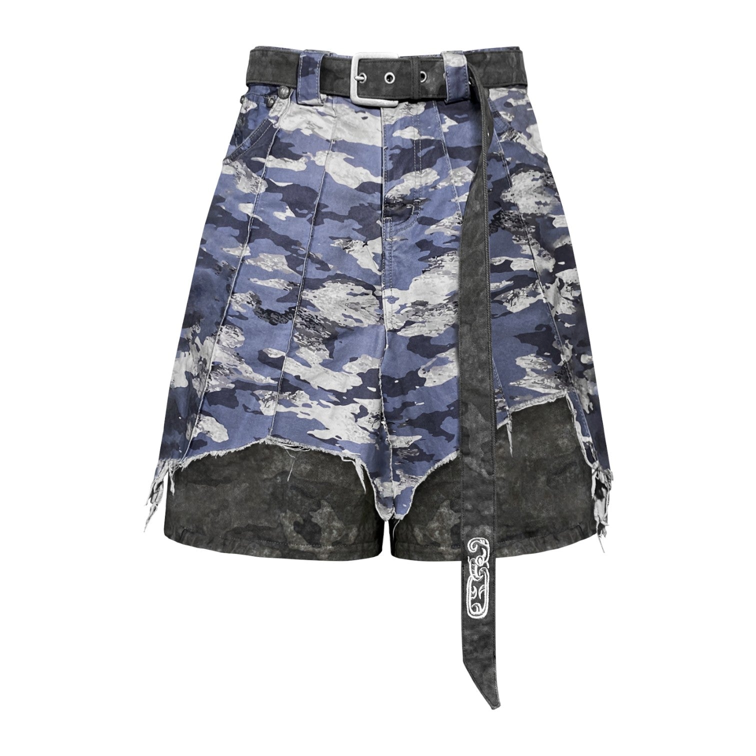 CAMOUFLAGE PANTS SHORTS [Large]