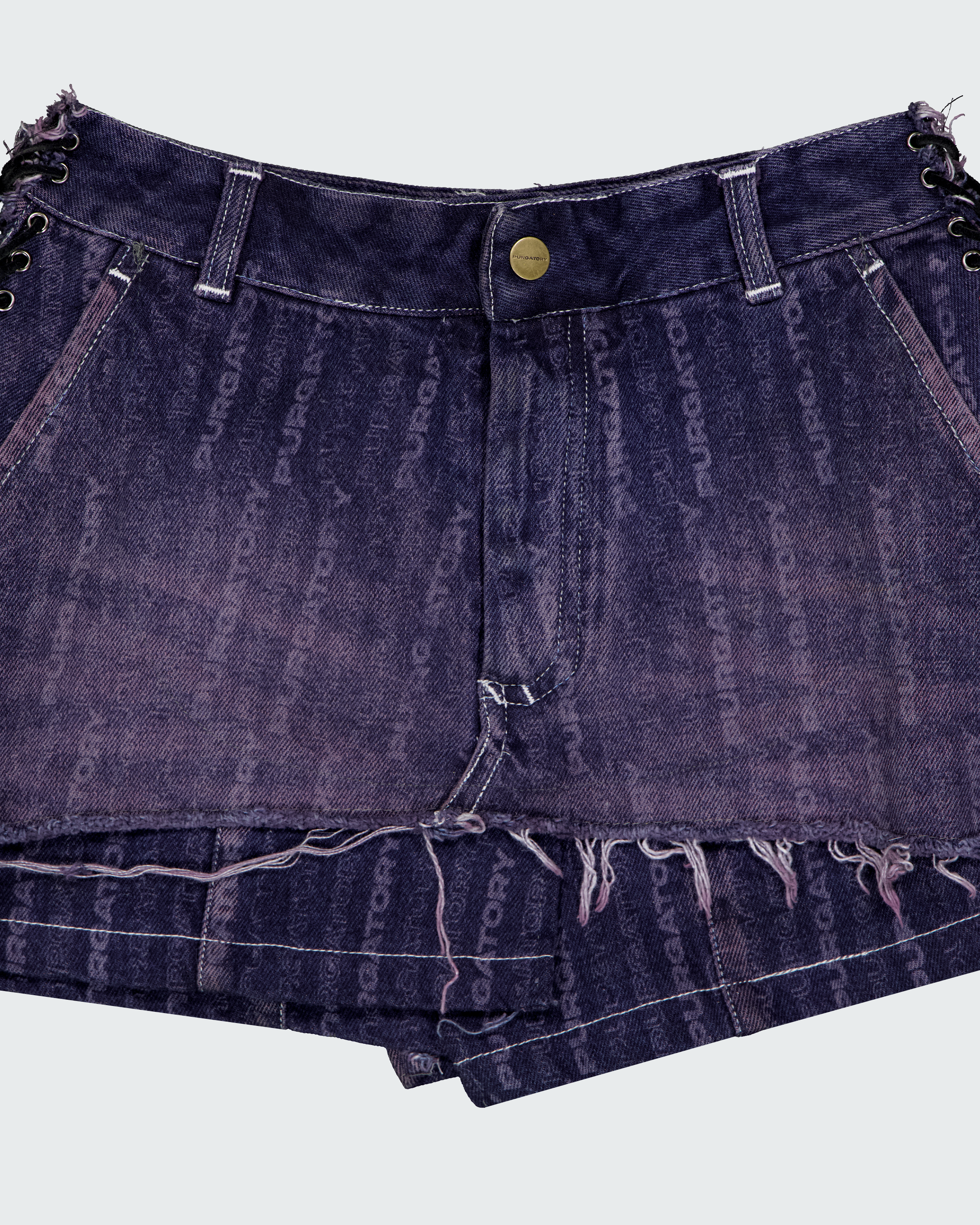 RECONSTRUCTION MINI SKIRT