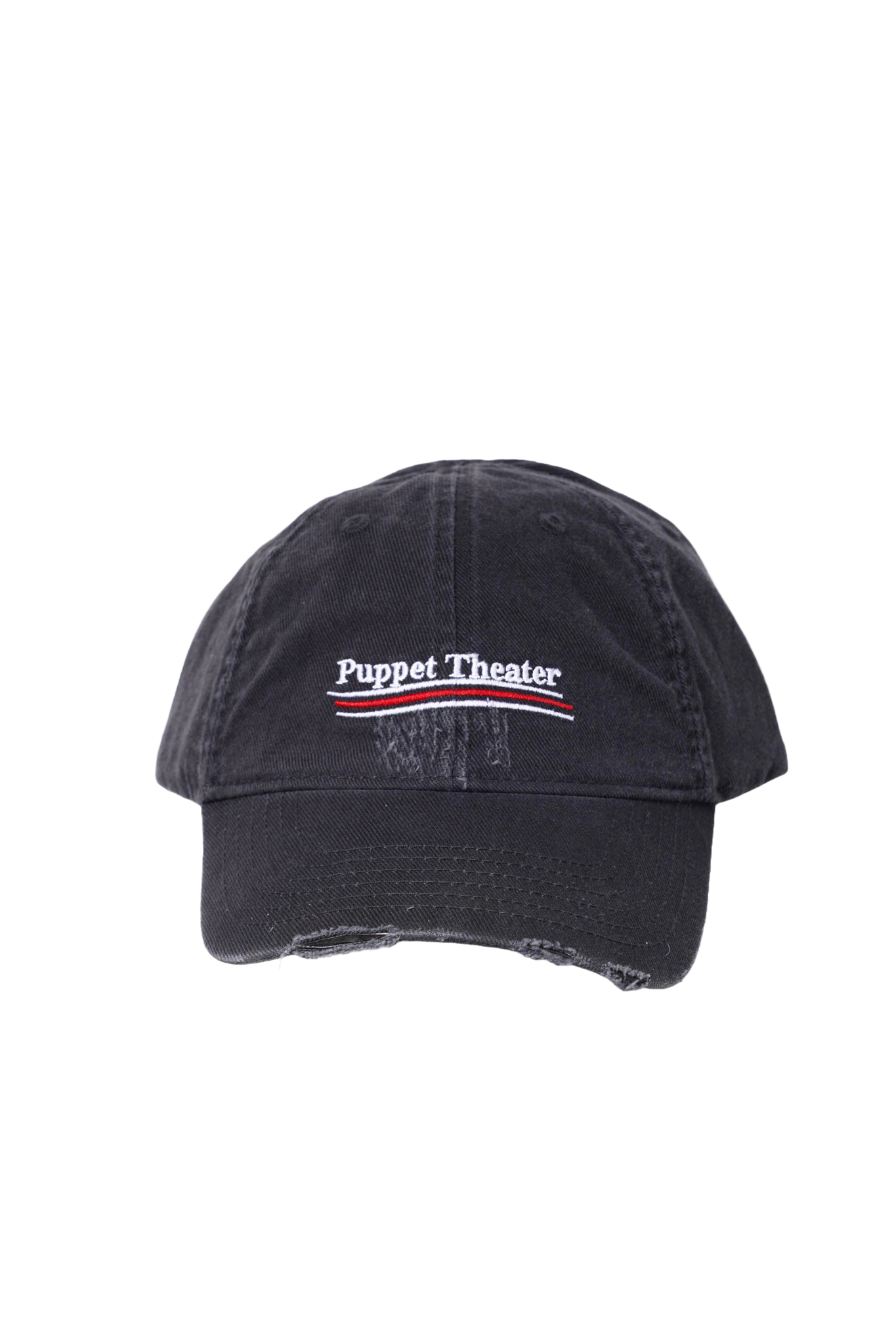 Political Joke Cap in Washed Black