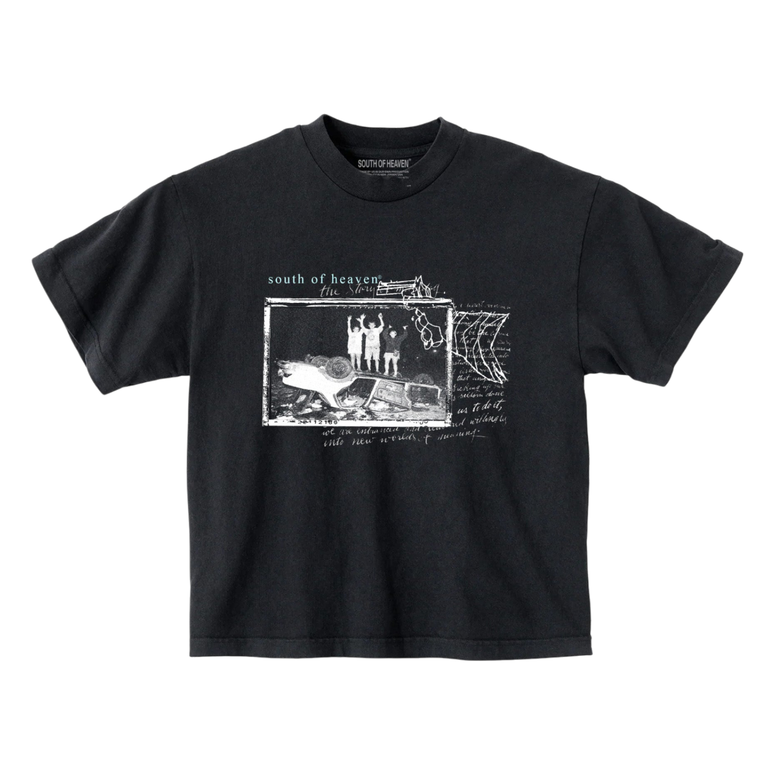 RIOT - Heavy Box Tee Black