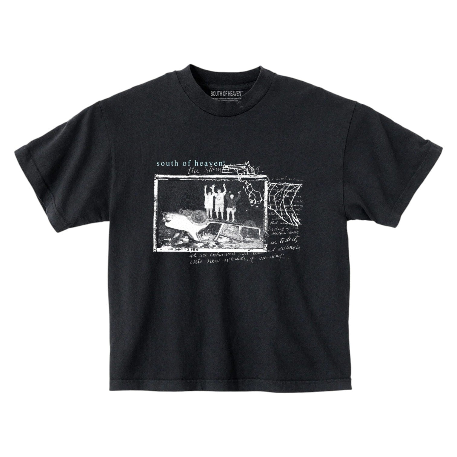 RIOT - Heavy Box Tee Black