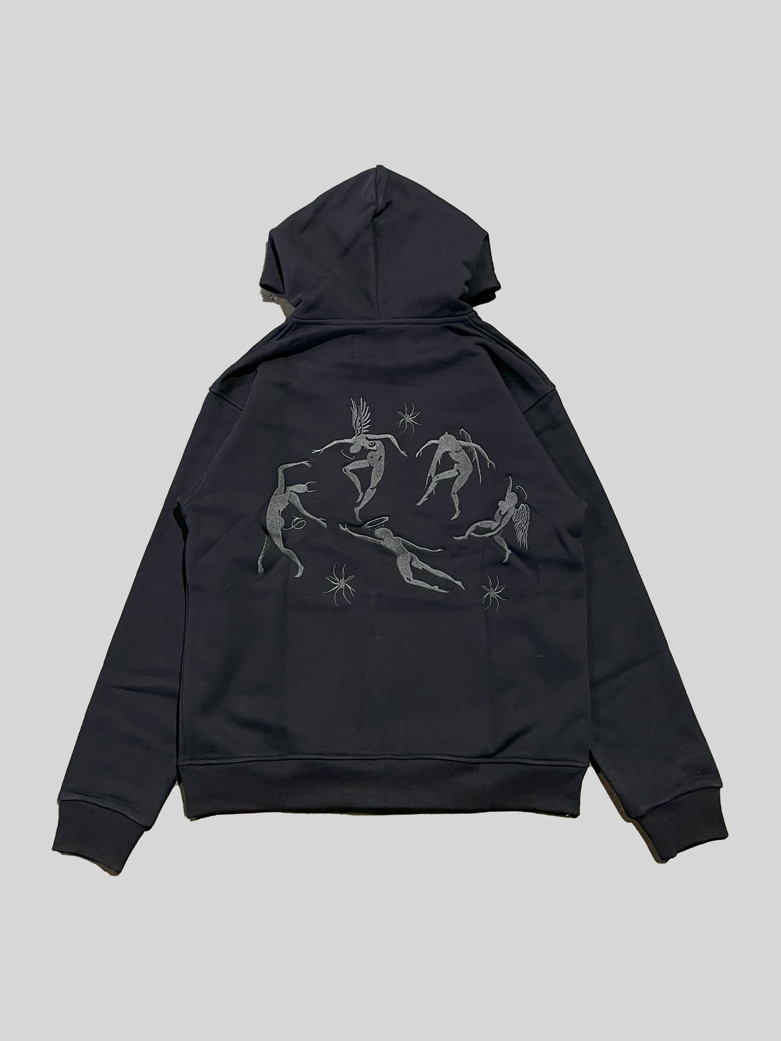 SERENITY - Embroidered Zip-Up Hoodie