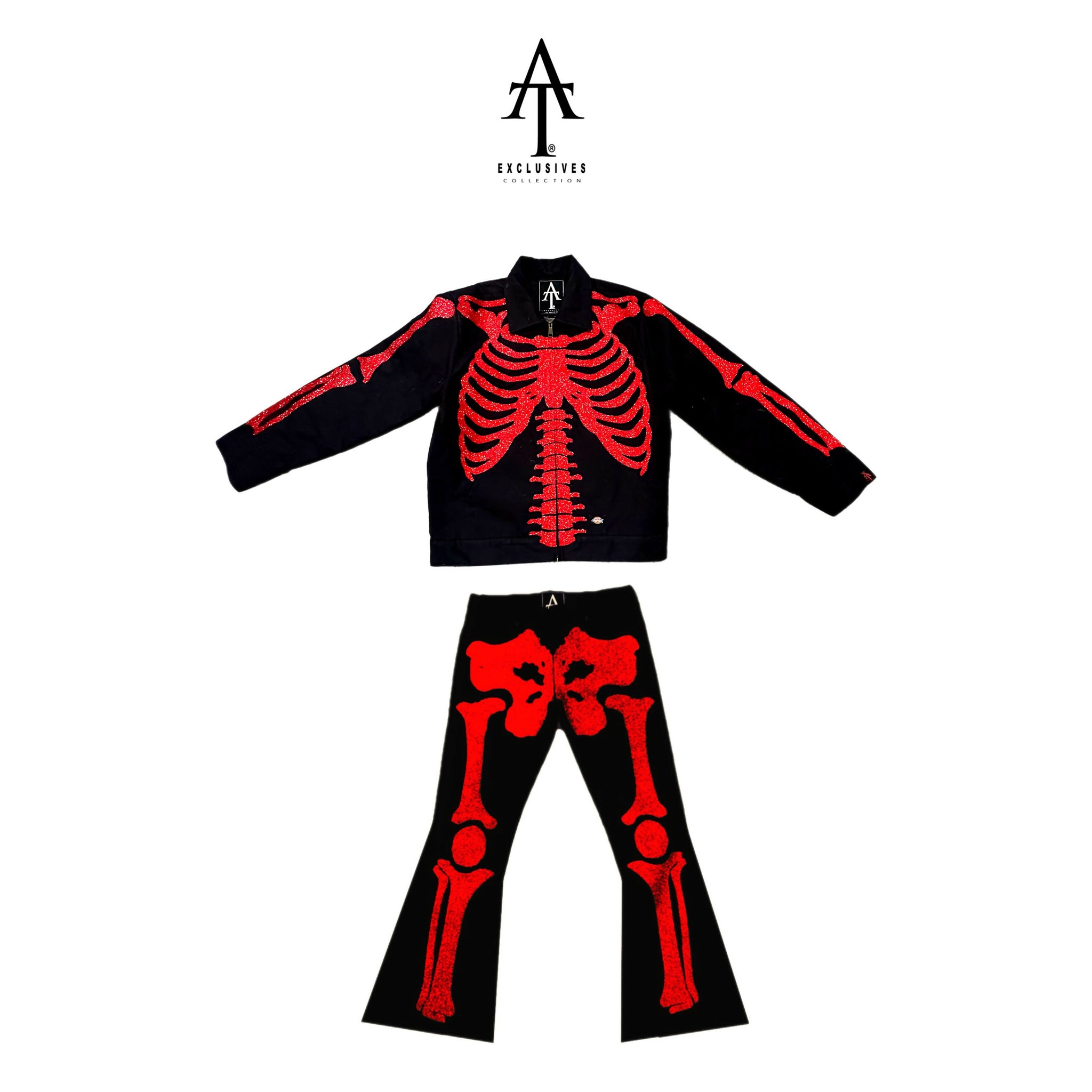 Vamp Red Skeleton Kit Jacket