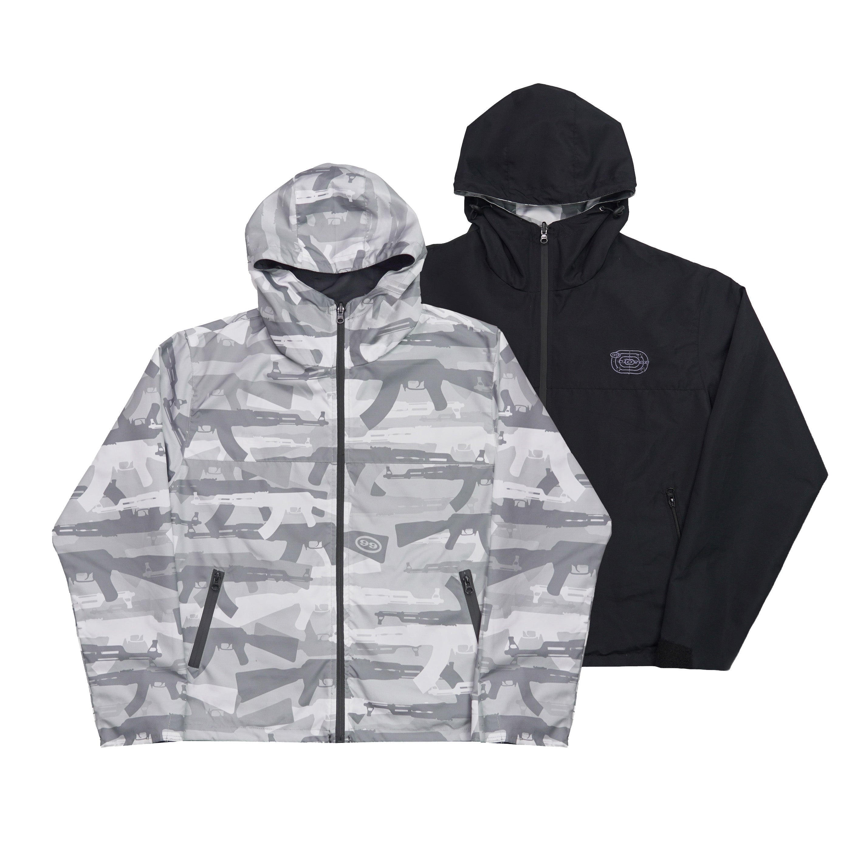"C.A.M.O V2" REVERSIBLE JACKET (SNOW)