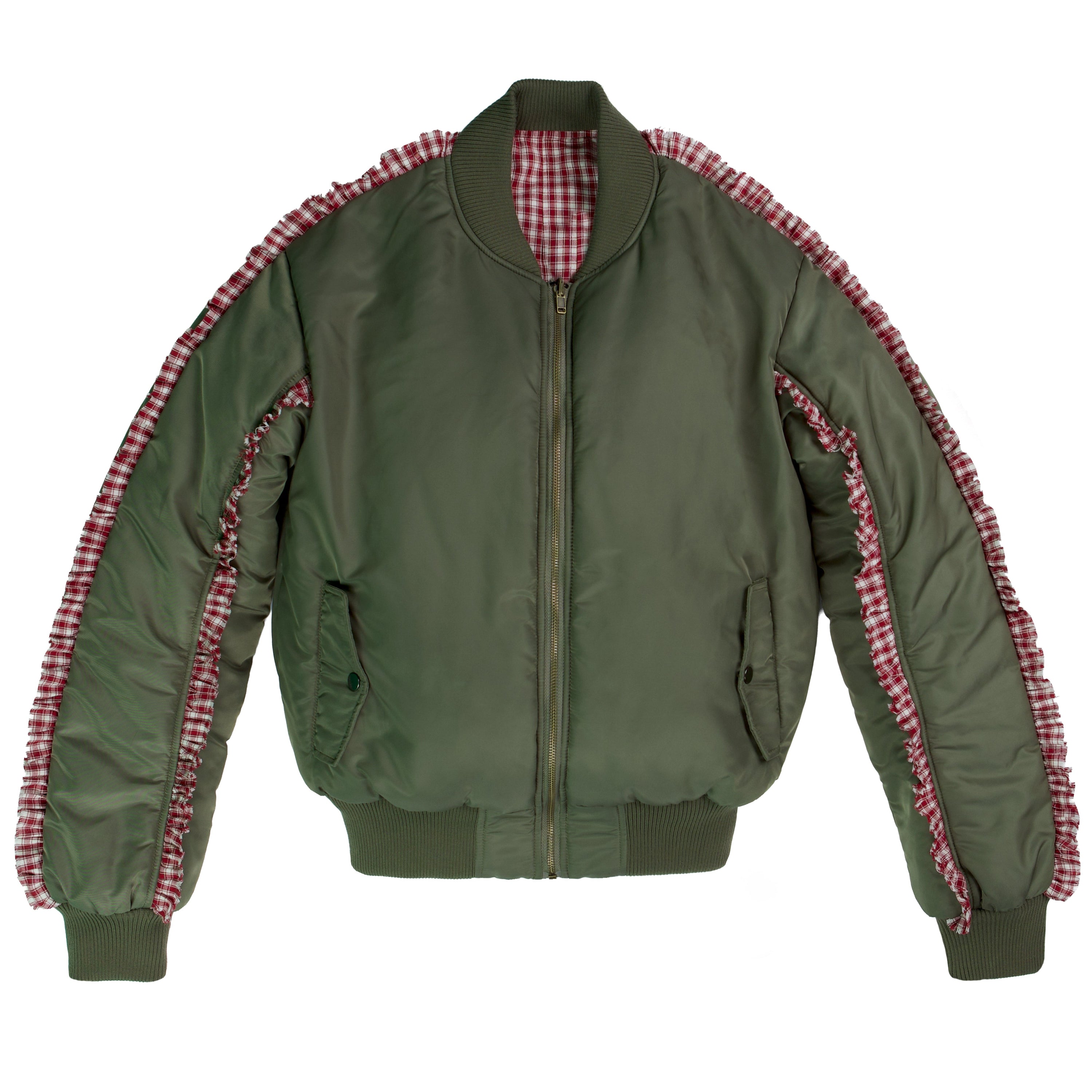 GREEN SOUTHERN MAGIC BOMBER