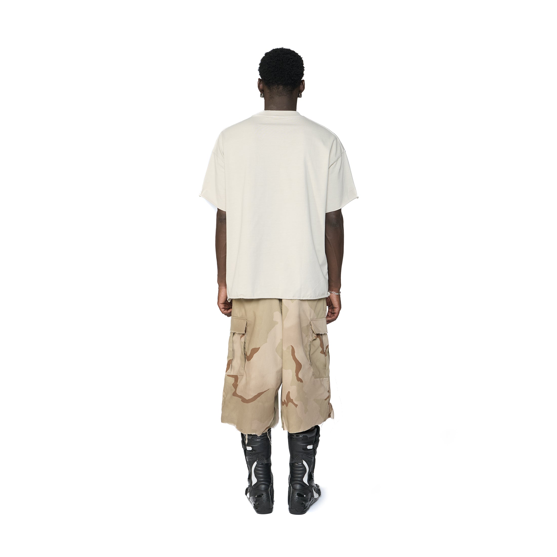 SAHARA CAMO 3/4 CARGO PANTS